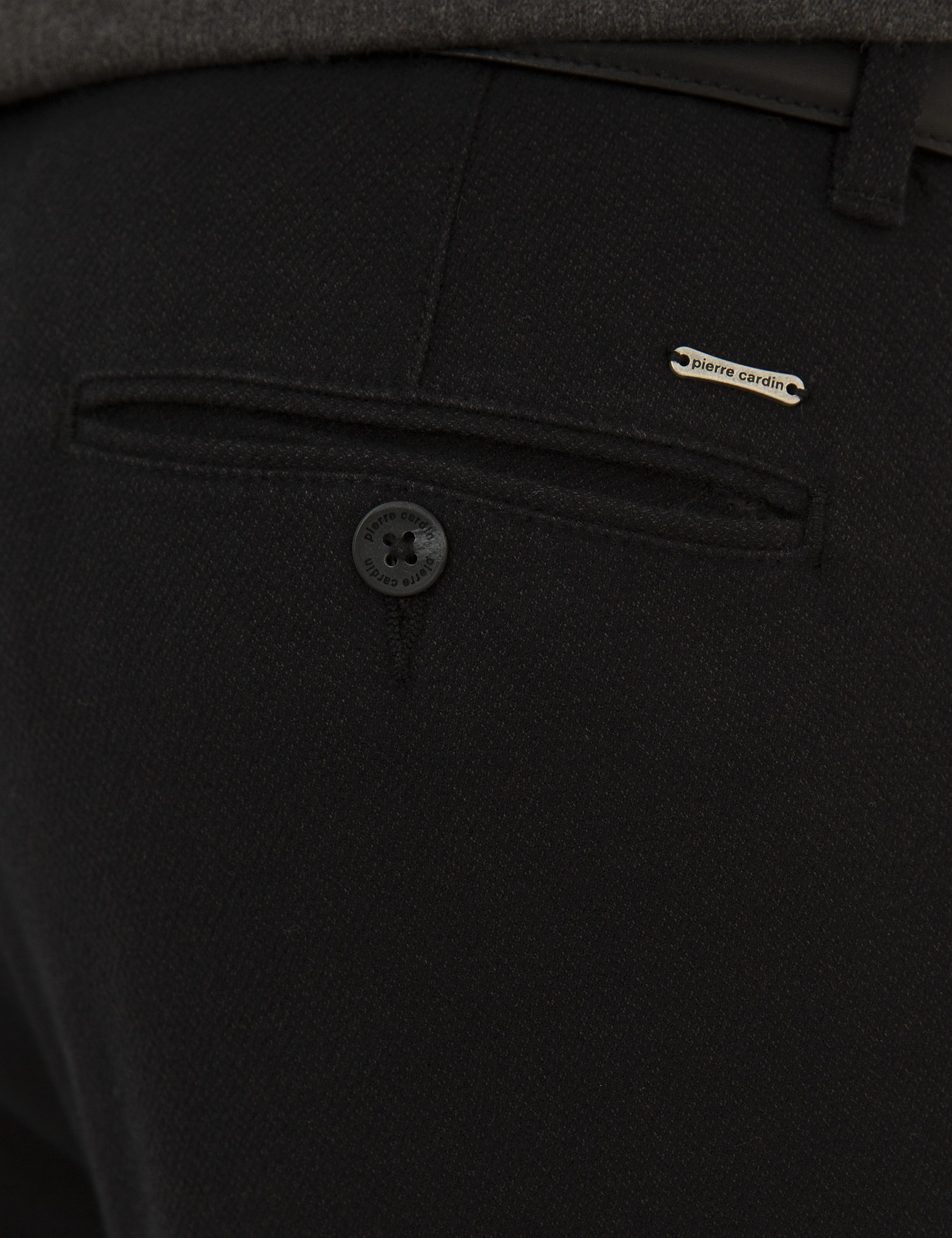Siyah Slim Fit Kanvas Pantolon