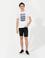 Antrasit Slim Fit Jean Şort