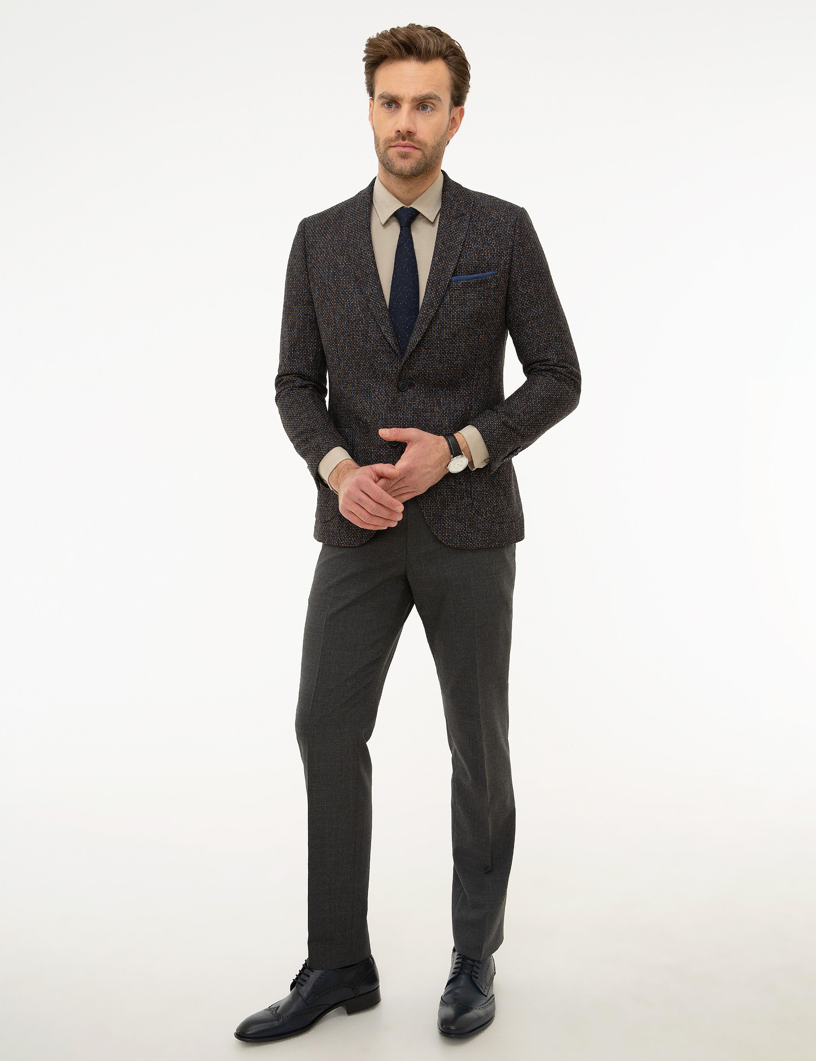 Lacivert Ex. Slim Fit Ceket