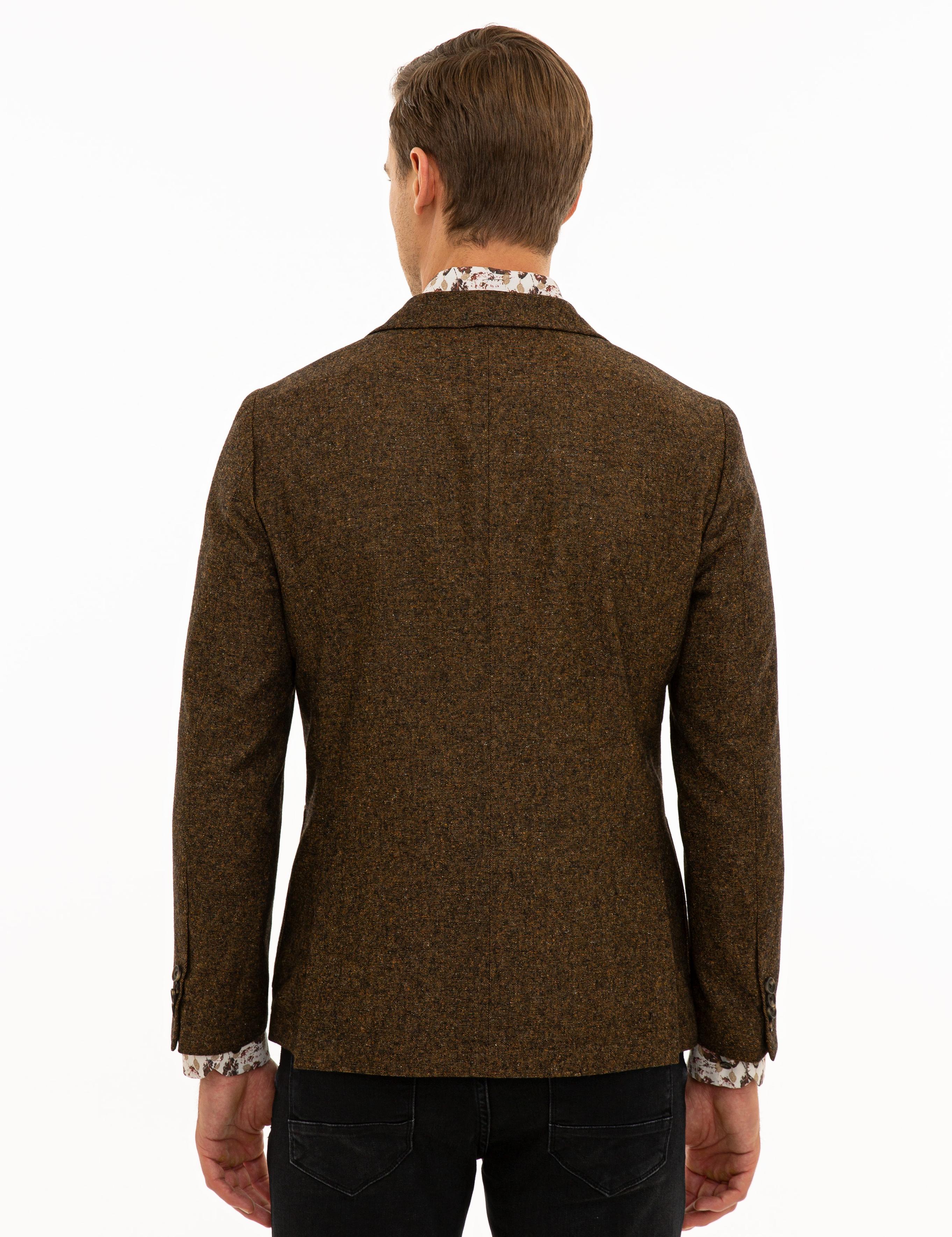 Camel Ex. Slim Fit Ceket