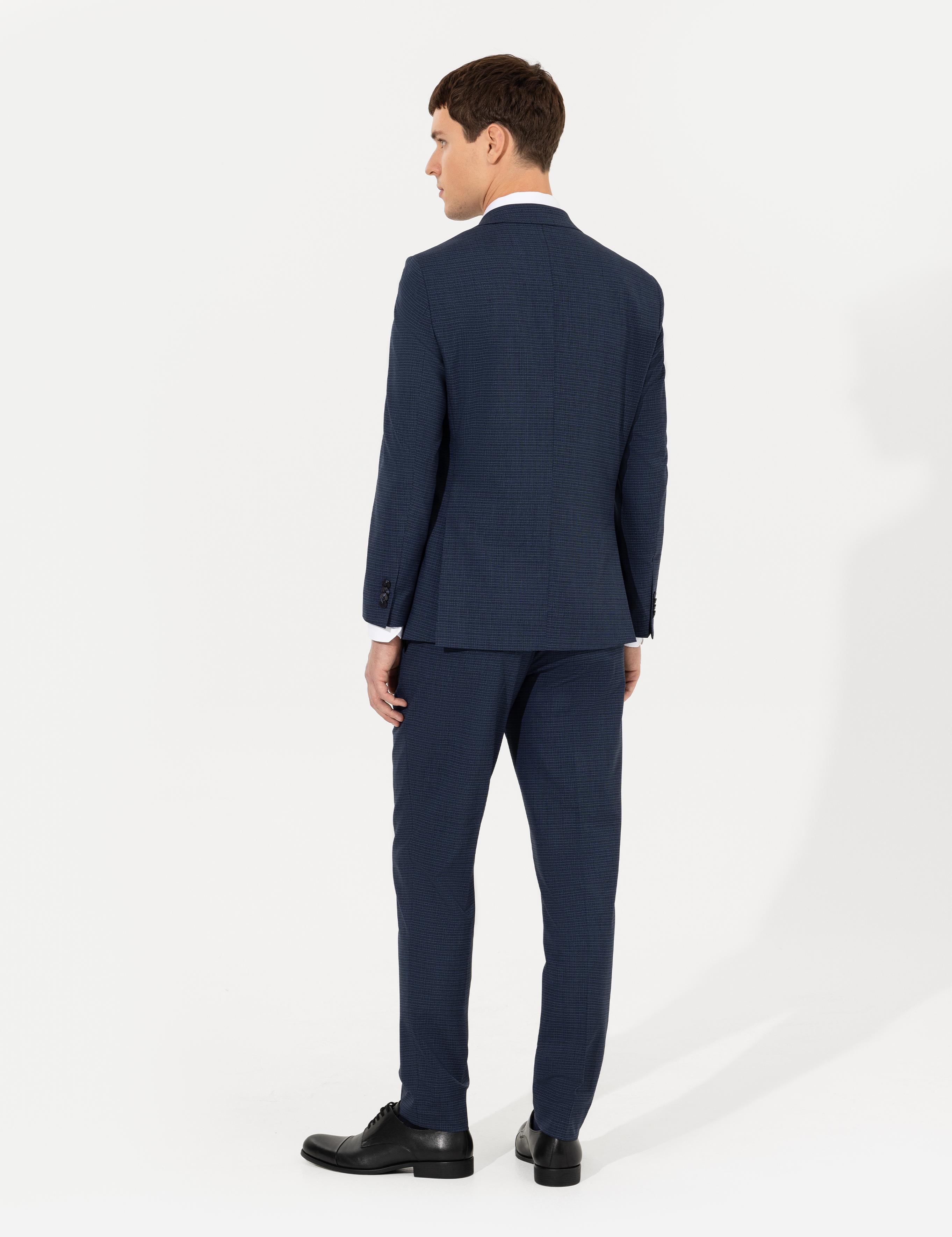 Lacivert Ex. Slim Fit Takım Elbise