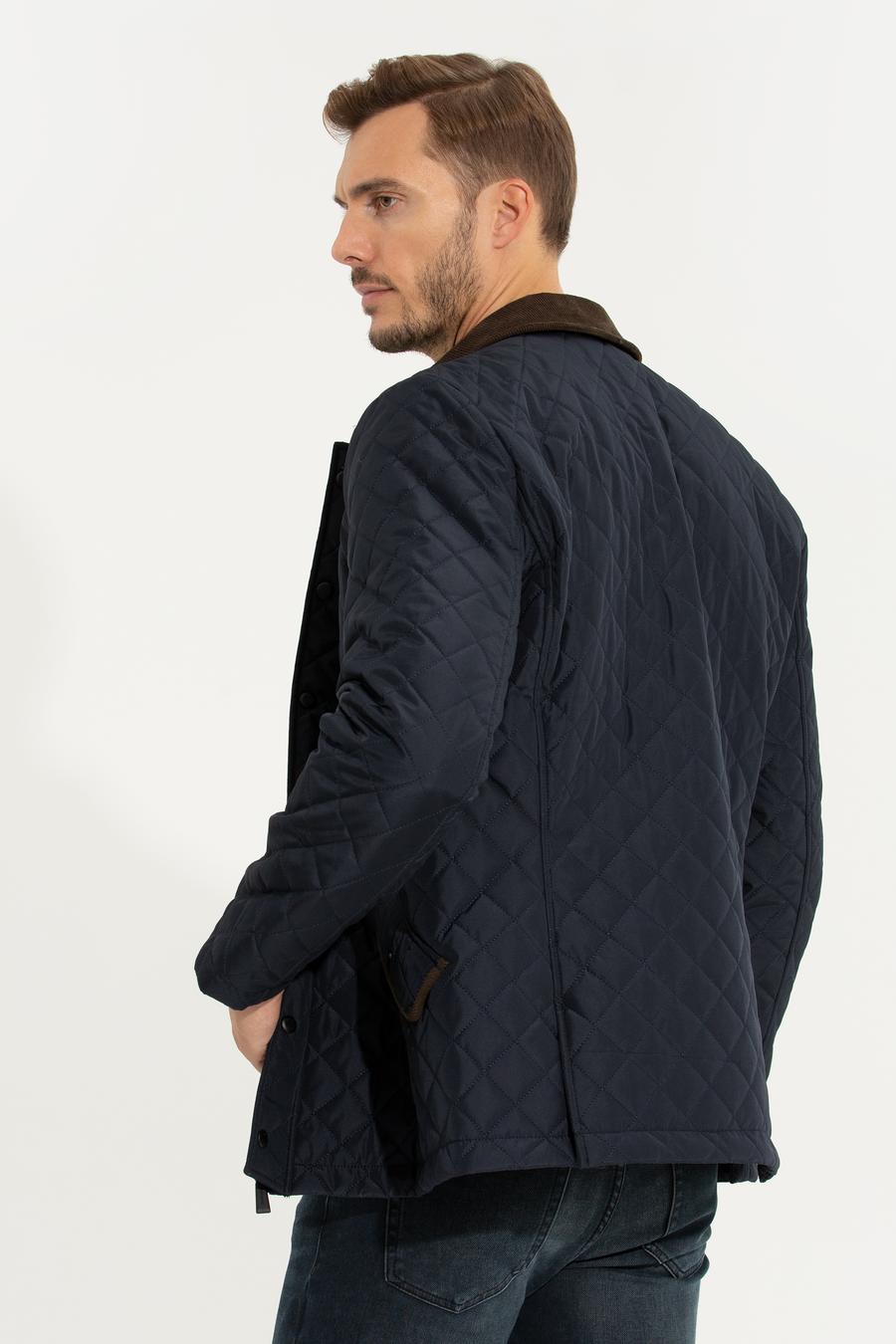 Lacivert Standart Fit Mont_4