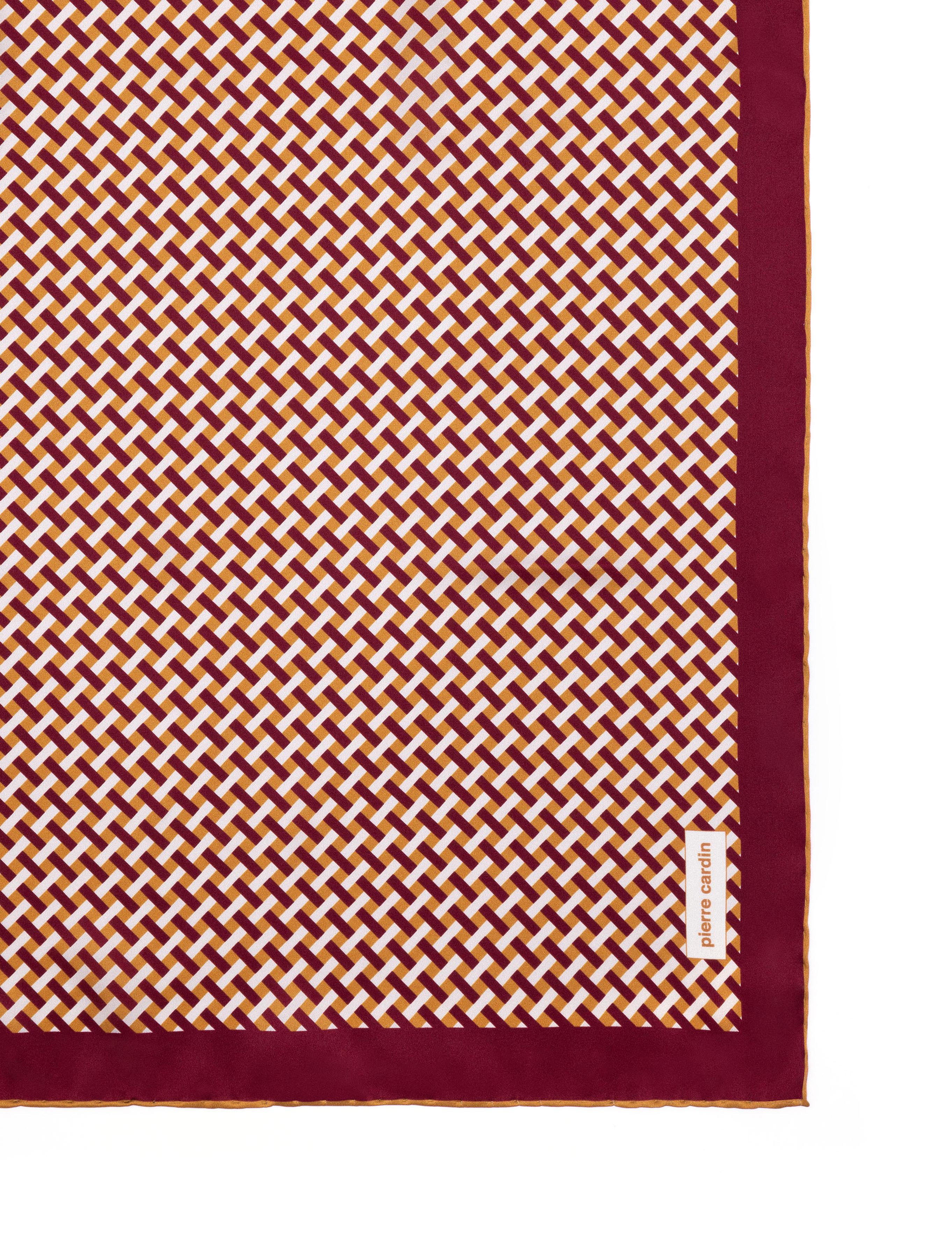 Bordo İpek Eşarp