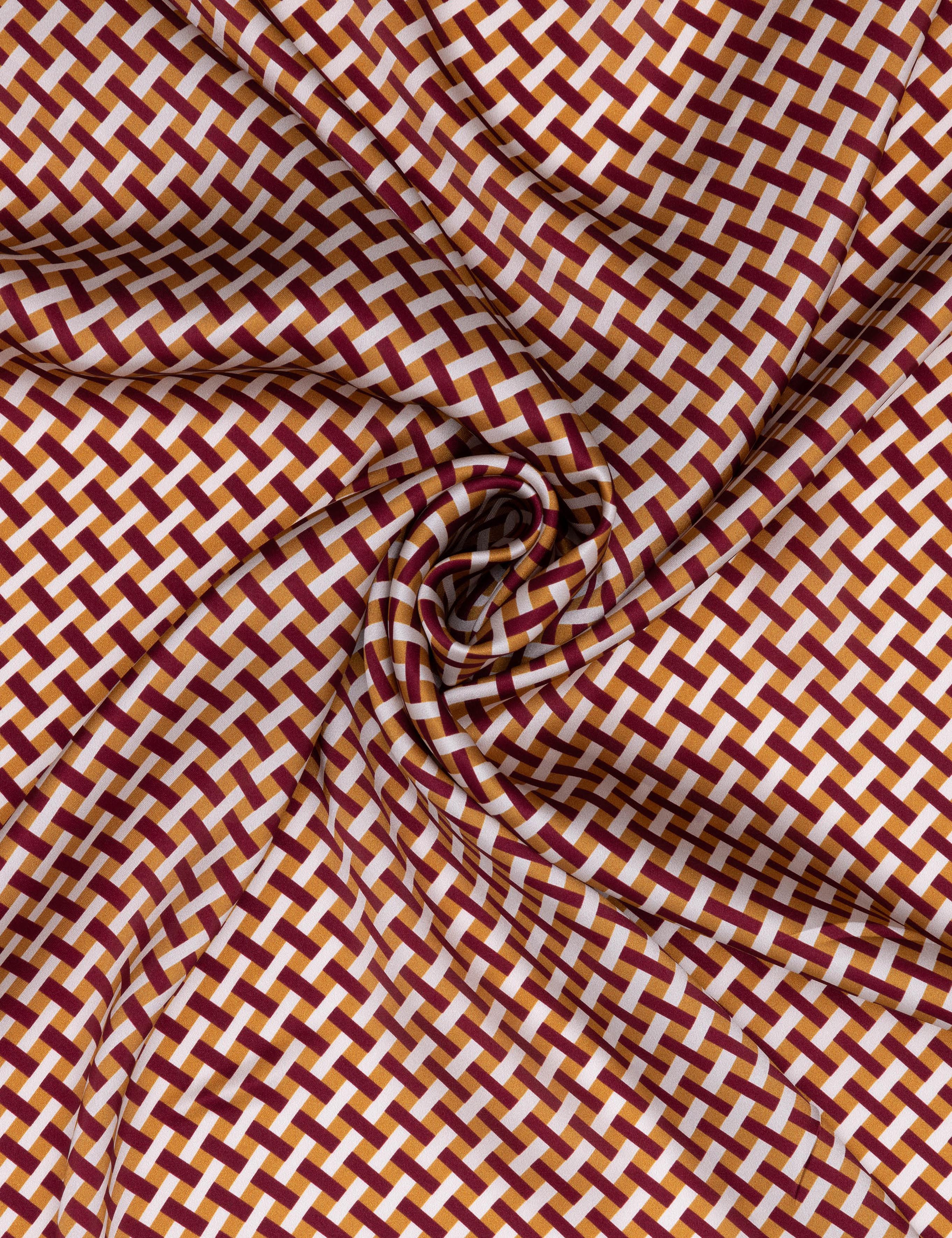 Bordo İpek Eşarp