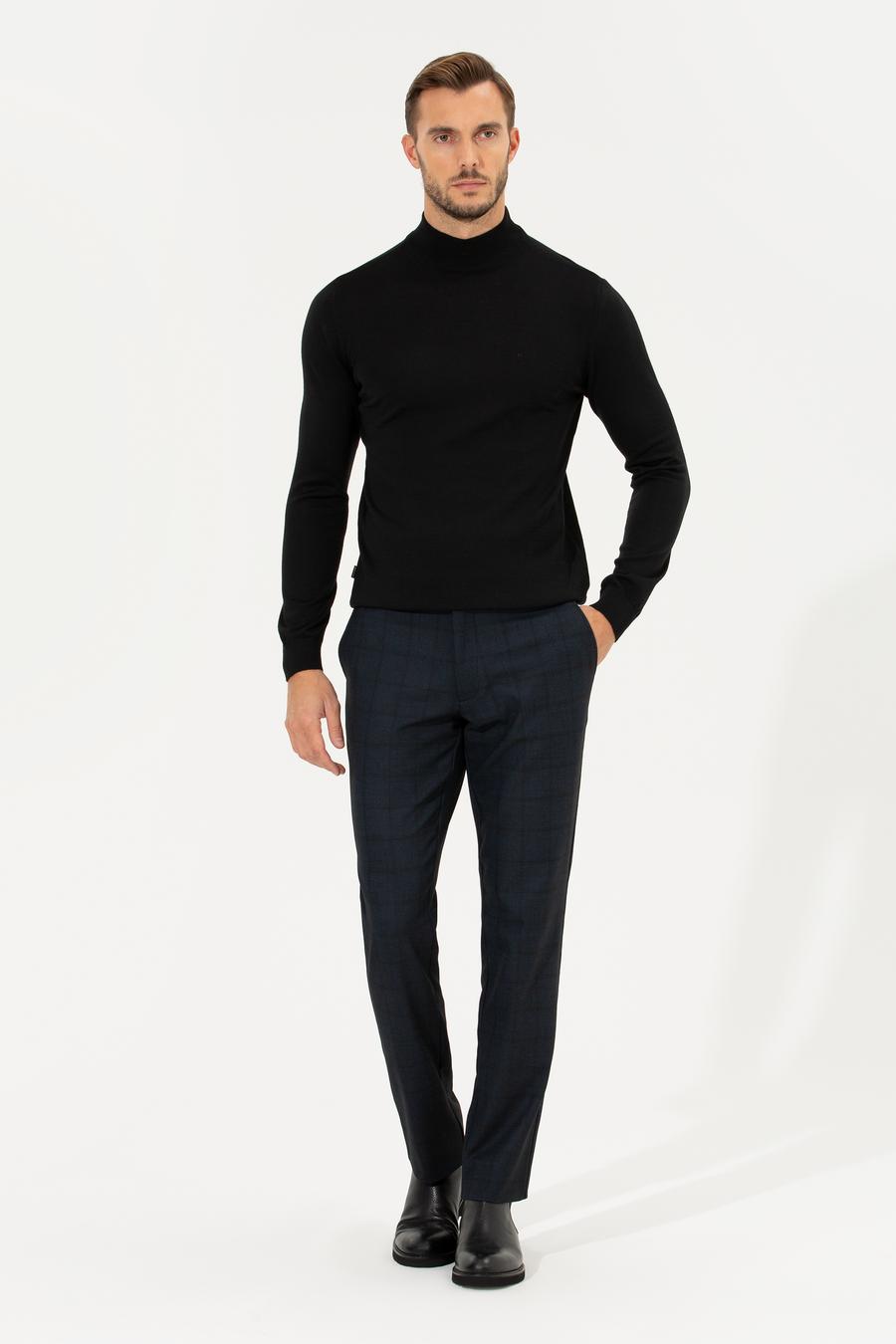 Bı Stretch Lacivert Pantolon_2