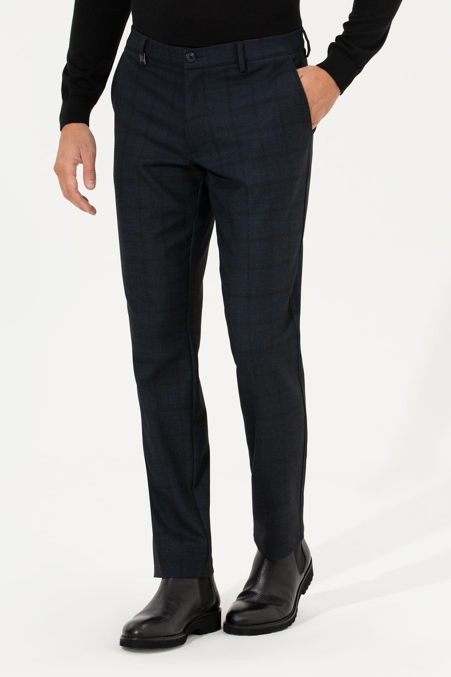 Bı Stretch Lacivert Pantolon_1