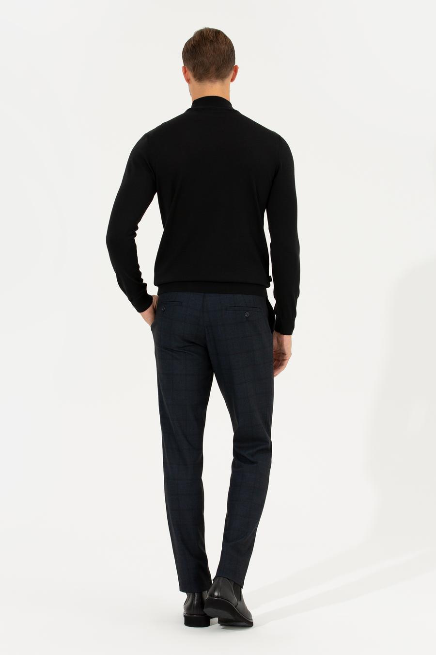 Bı Stretch Lacivert Pantolon_3