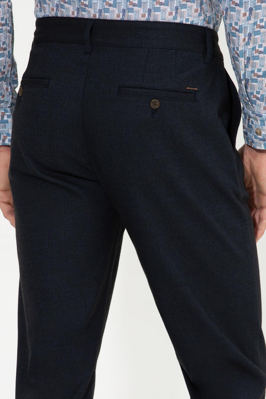 Lacivert Regular Fit Chino Pantolon_6