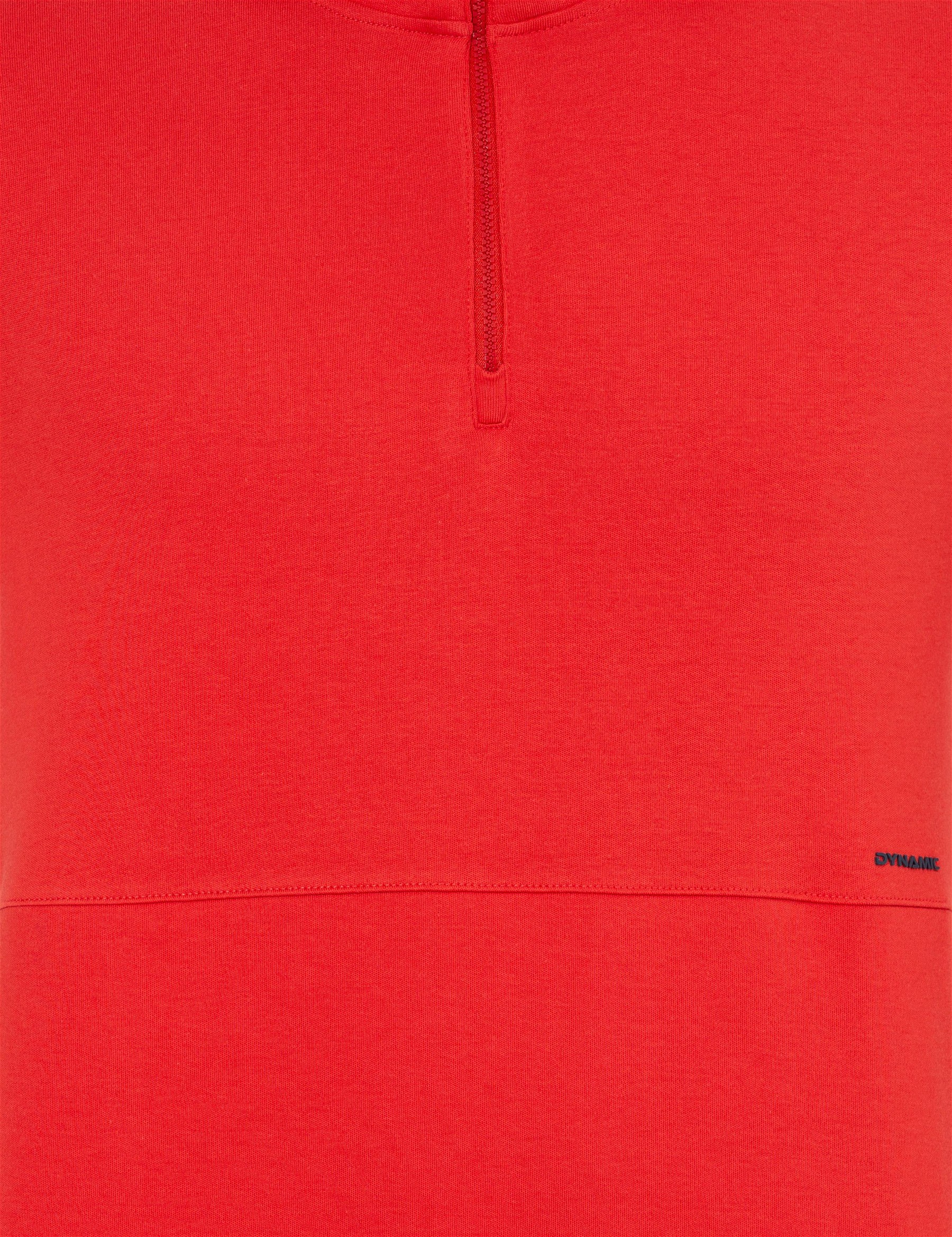 Kırmızı Kapüşonlu Sweatshirt