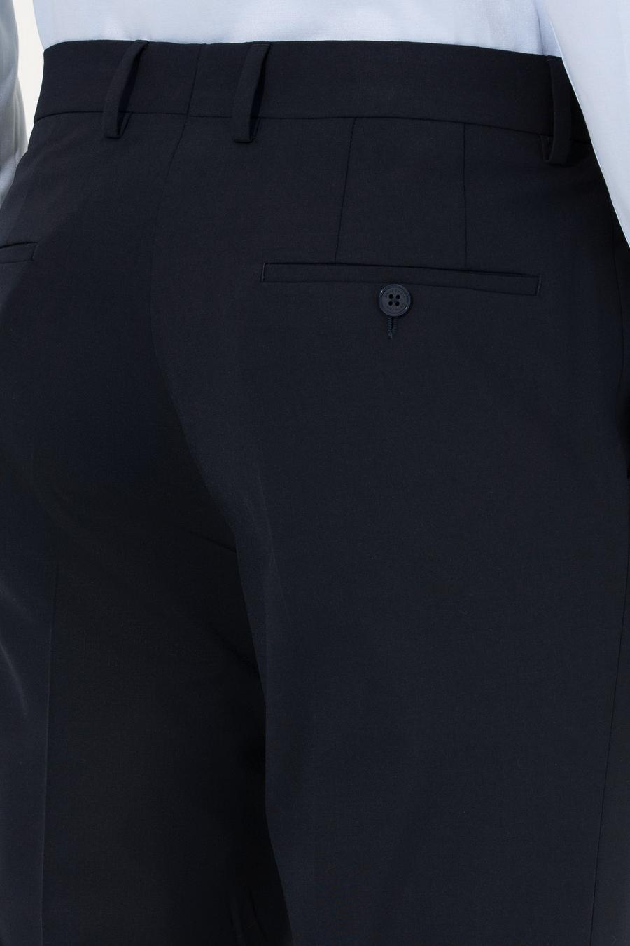 Lacivert Slim Fit Pantolon_6