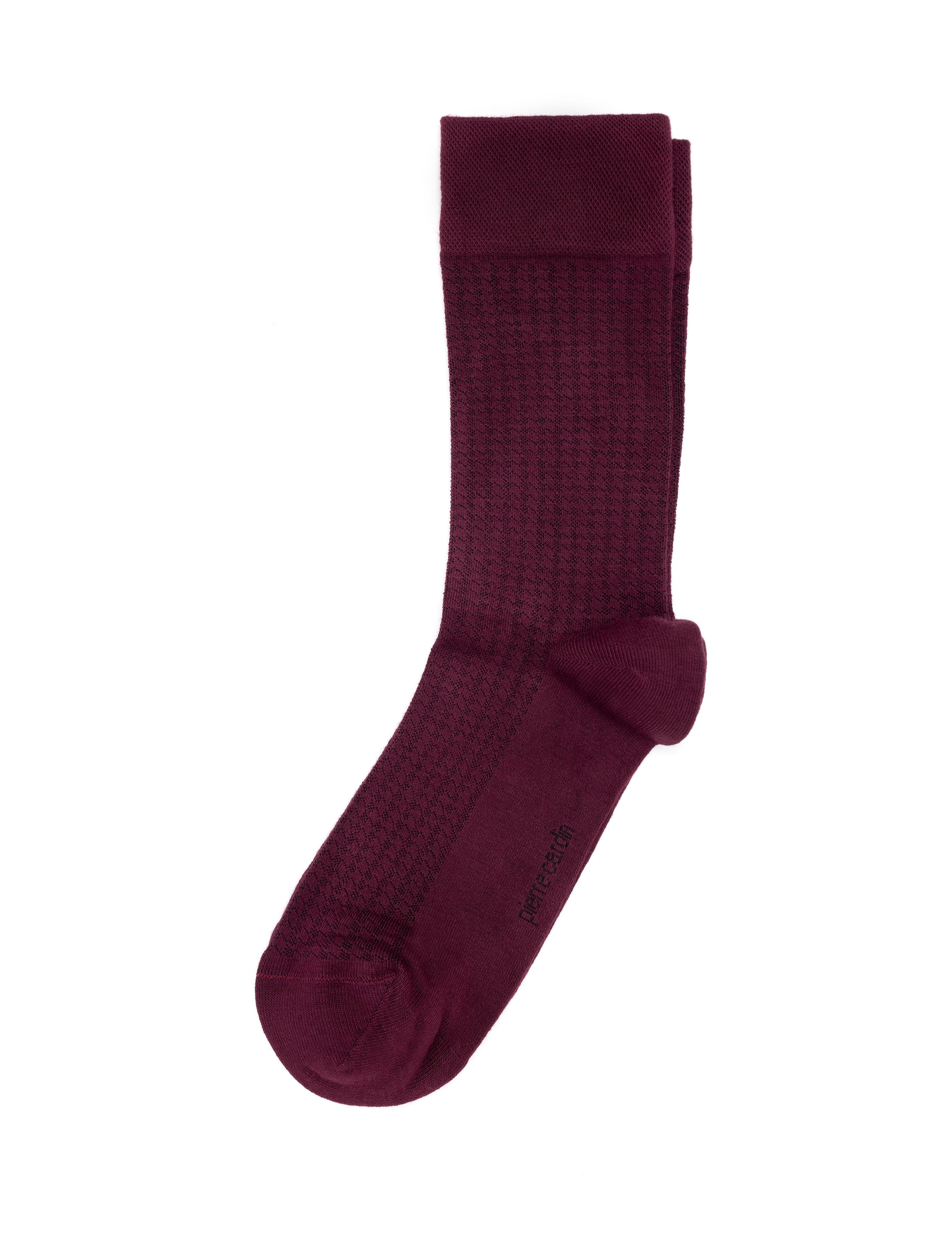 Erkek Bordo Çorap