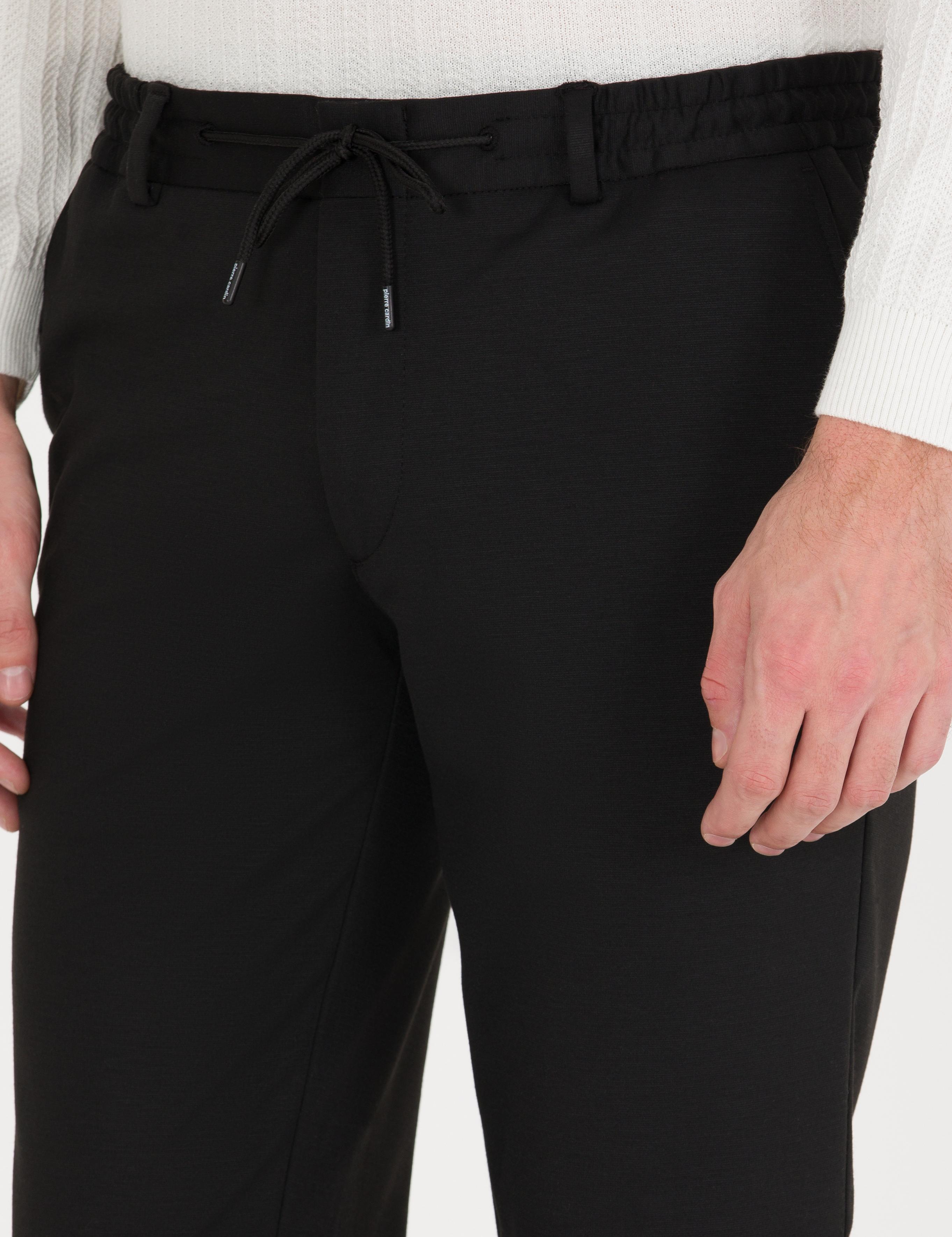 Siyah Ex. Slim Fit Kumaş Pantolon