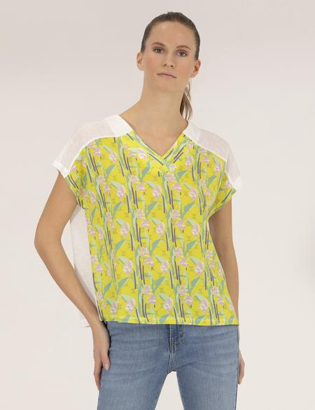 Beyaz Comfort Fit Tişört