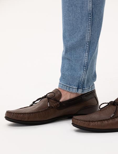 Kahverengi Loafer Ayakkabı