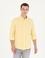 Sarı Regular Fit Uzun Kollu Gömlek