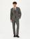 %100 Yün Füme Slim Fit Takım Elbise