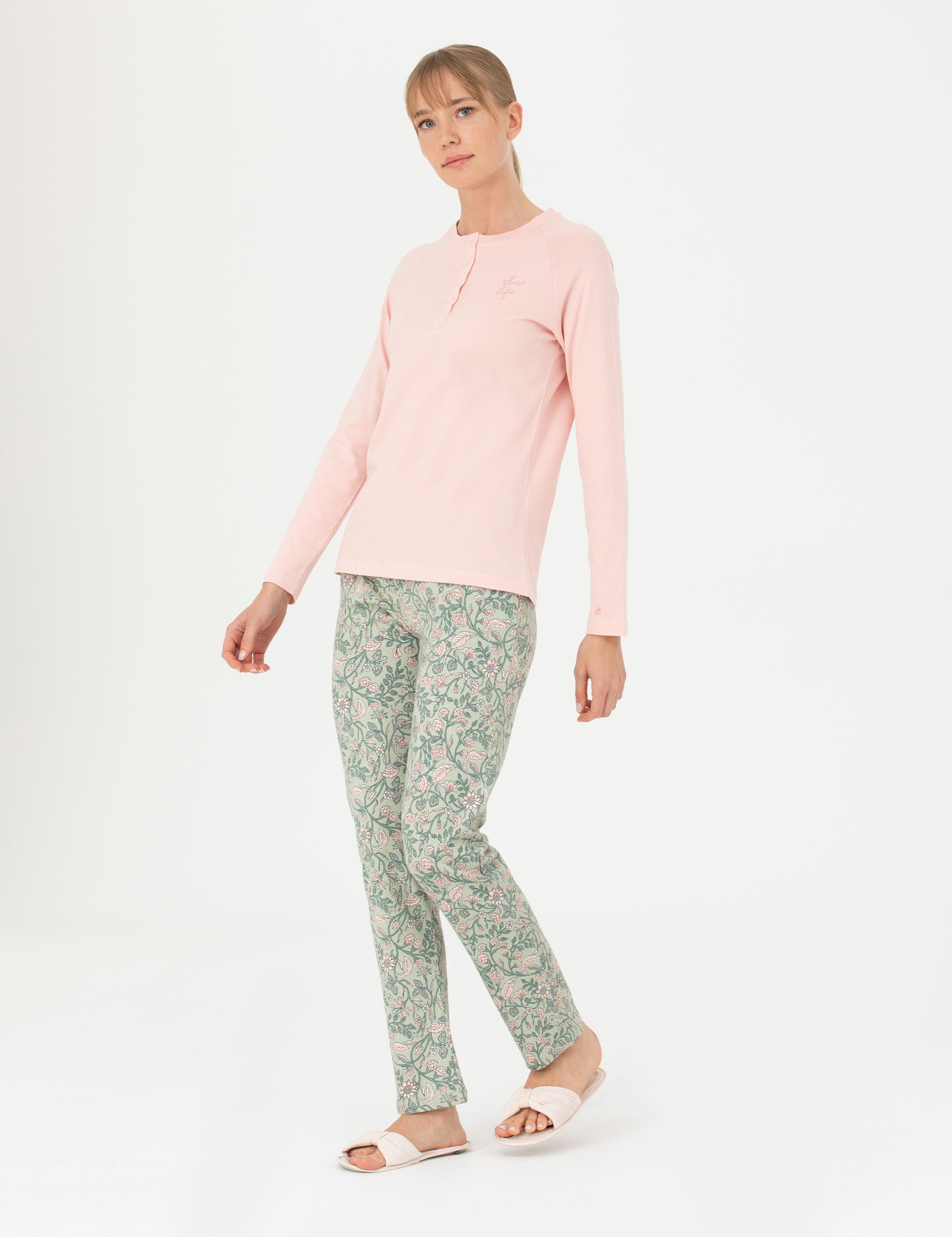 Pudra Pijama Takımı