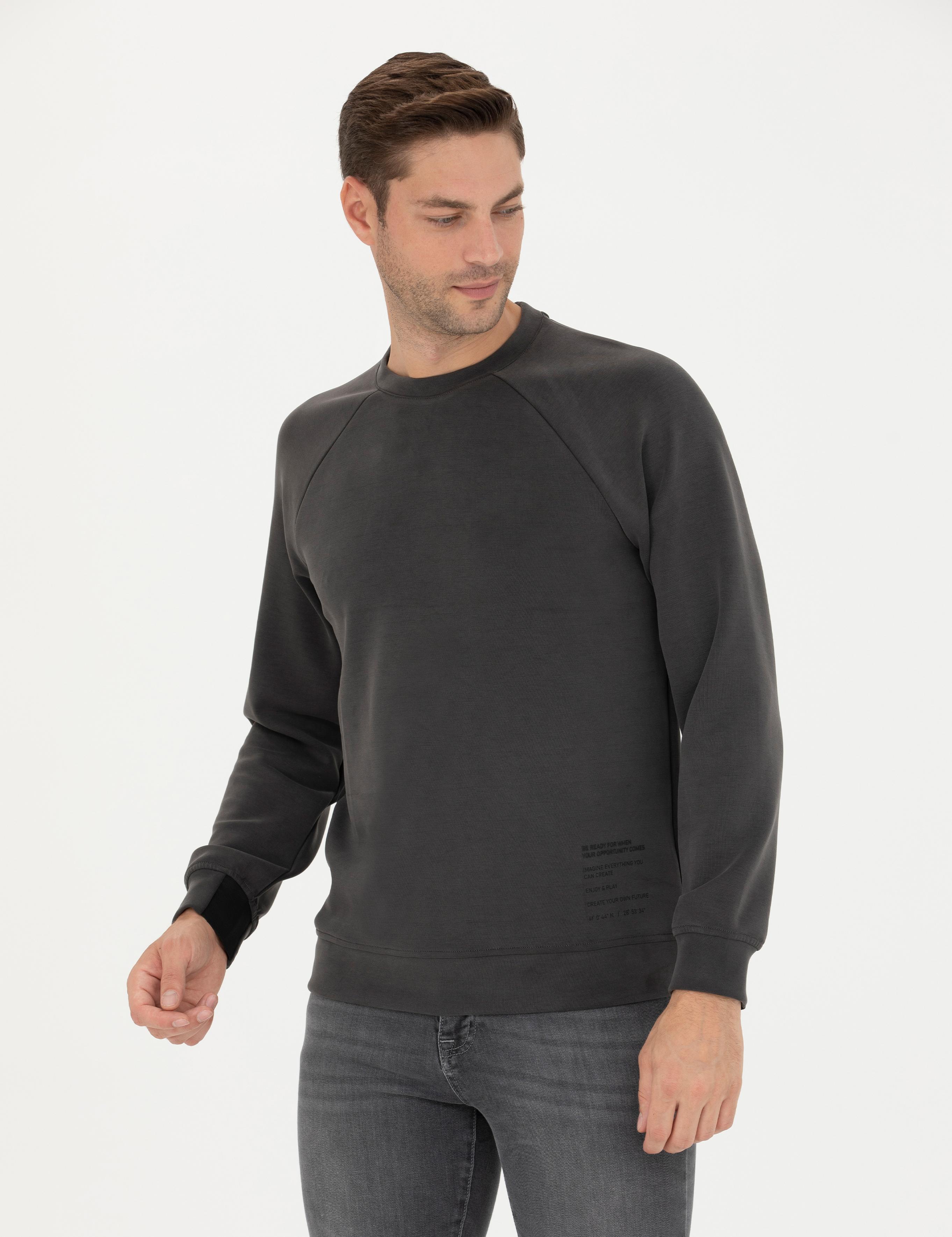 Gri Melanj Regular Fit Sweatshirt