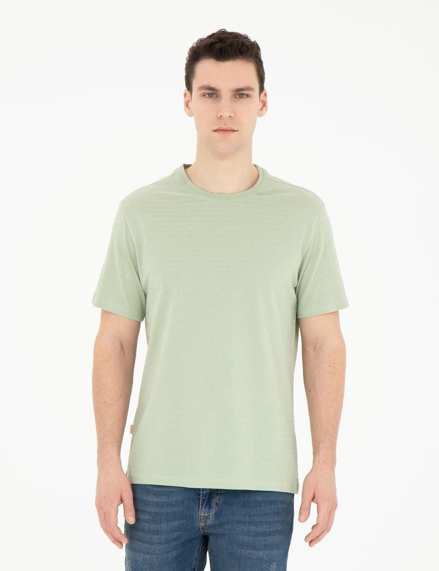 Yeşil Regular Fit Tişört