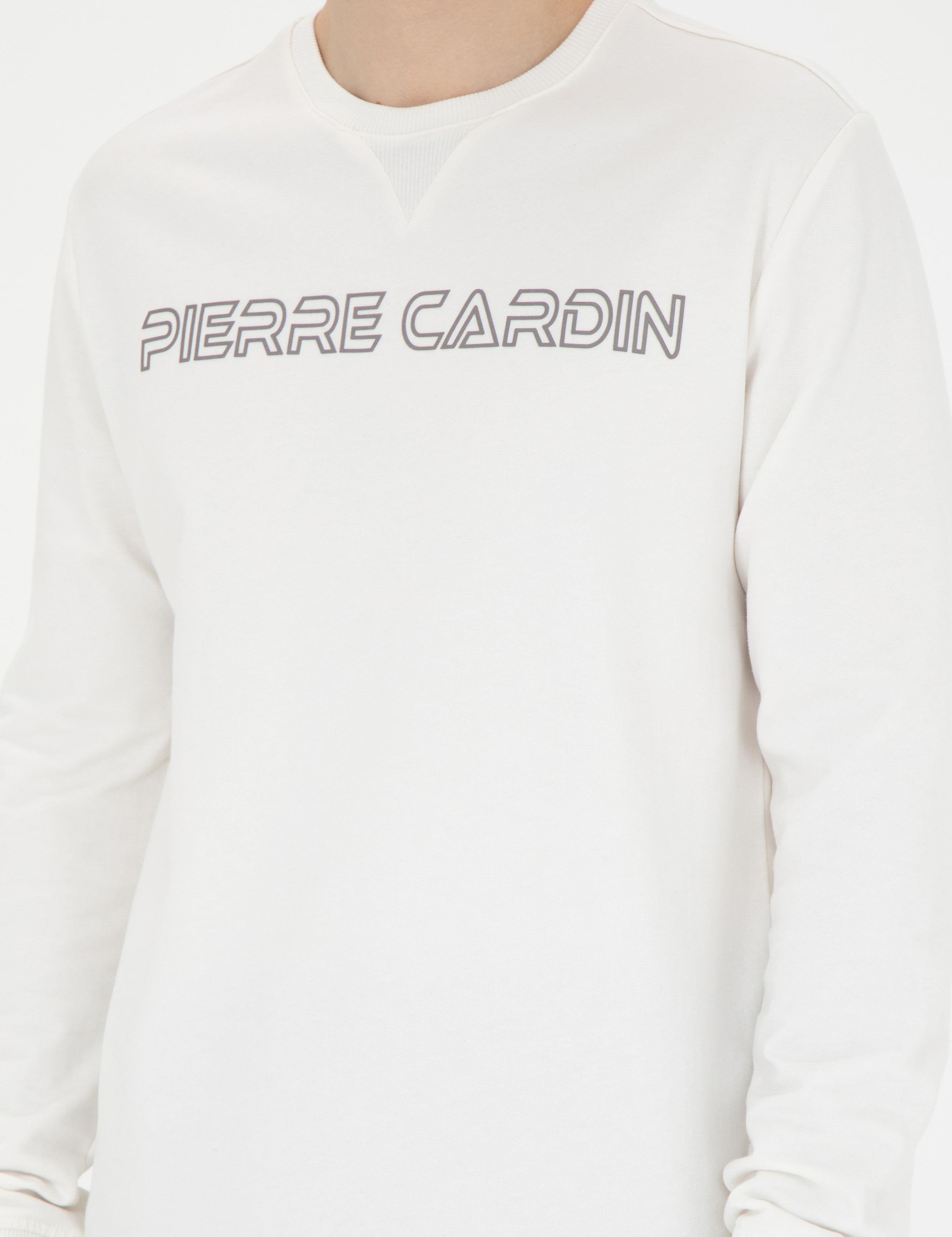 Ekru Regular Fit Sweatshirt