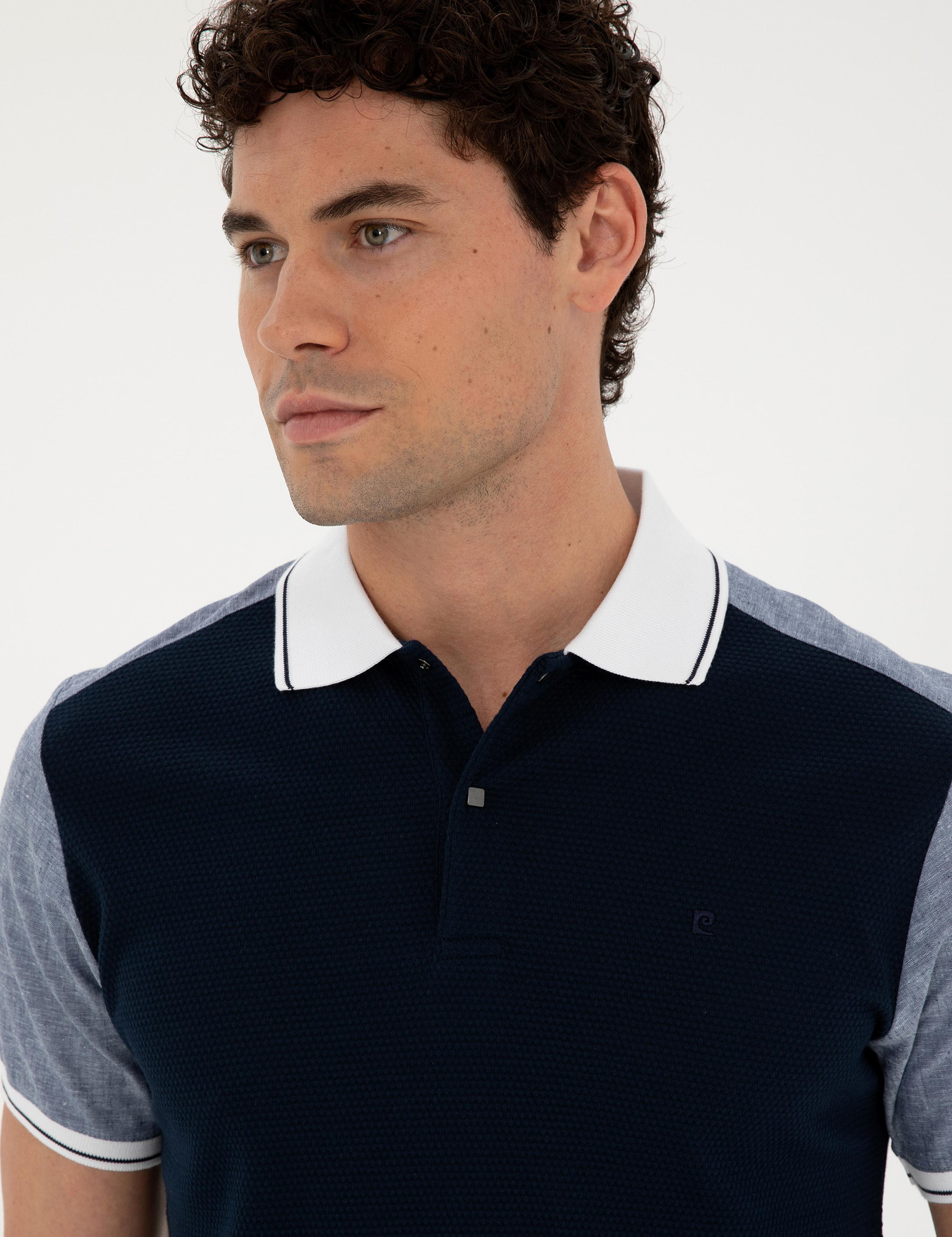 Lacivert Slim Fit Tişört