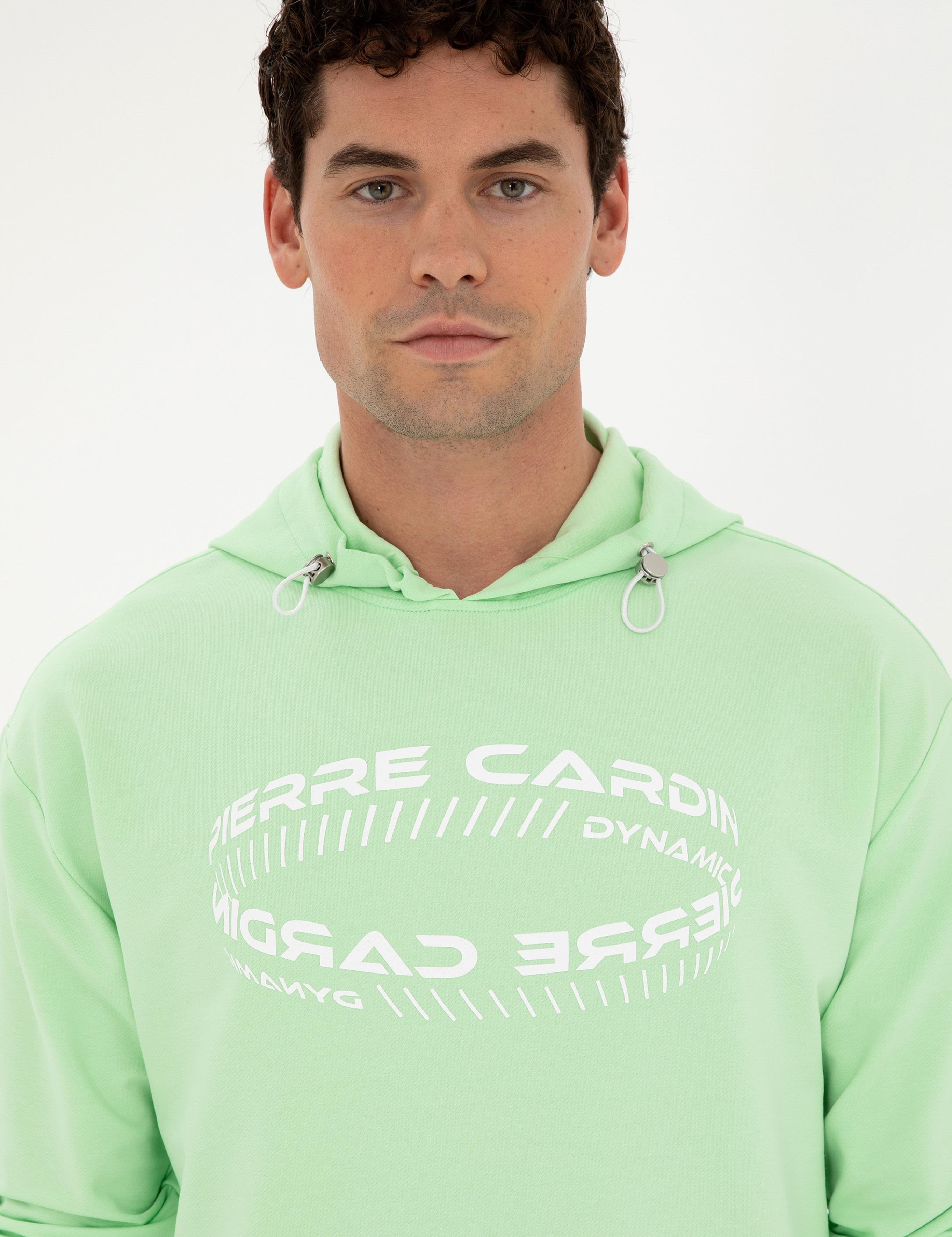 Fıstık Yeşili Regular Fit Sweatshirt