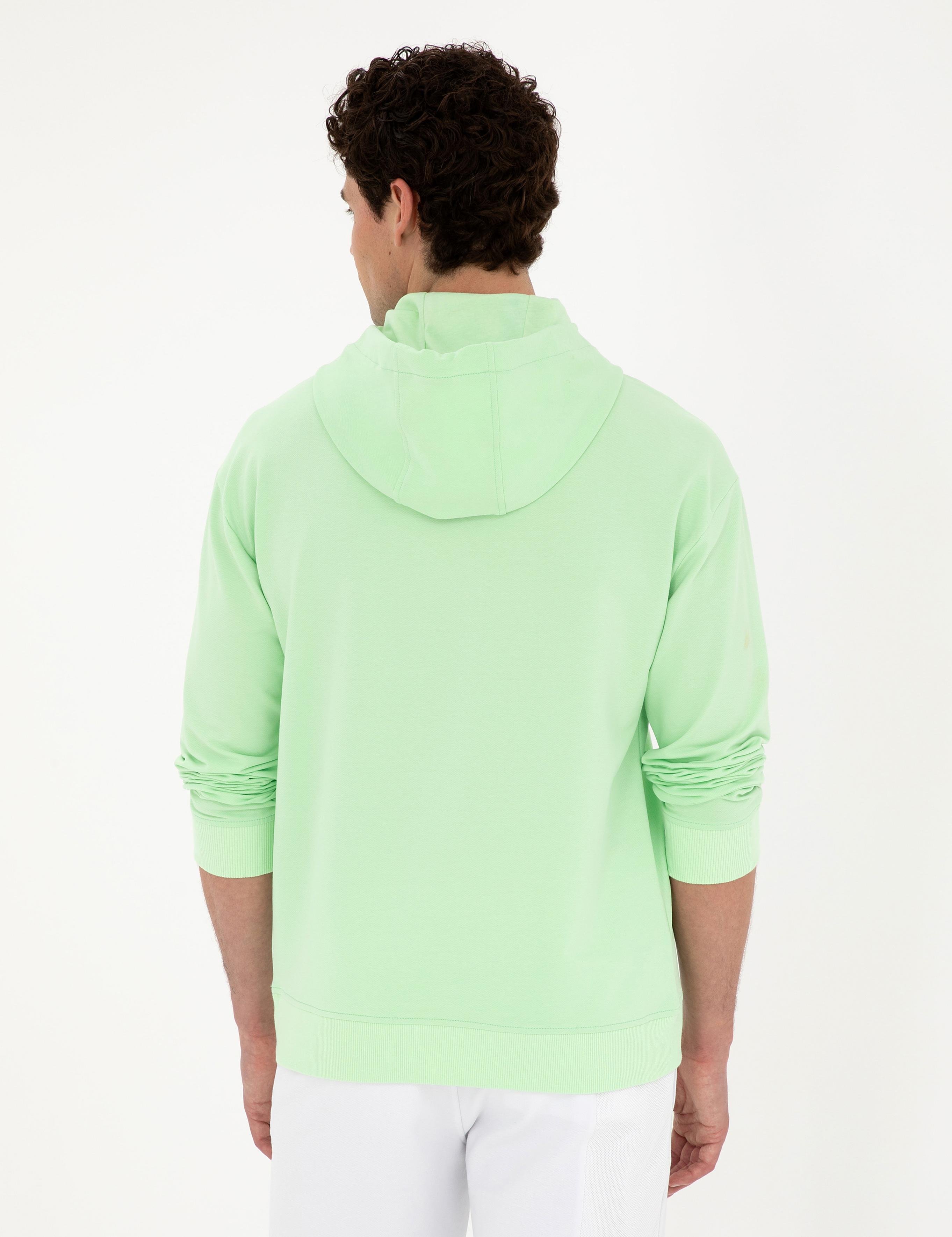 Fıstık Yeşili Regular Fit Sweatshirt