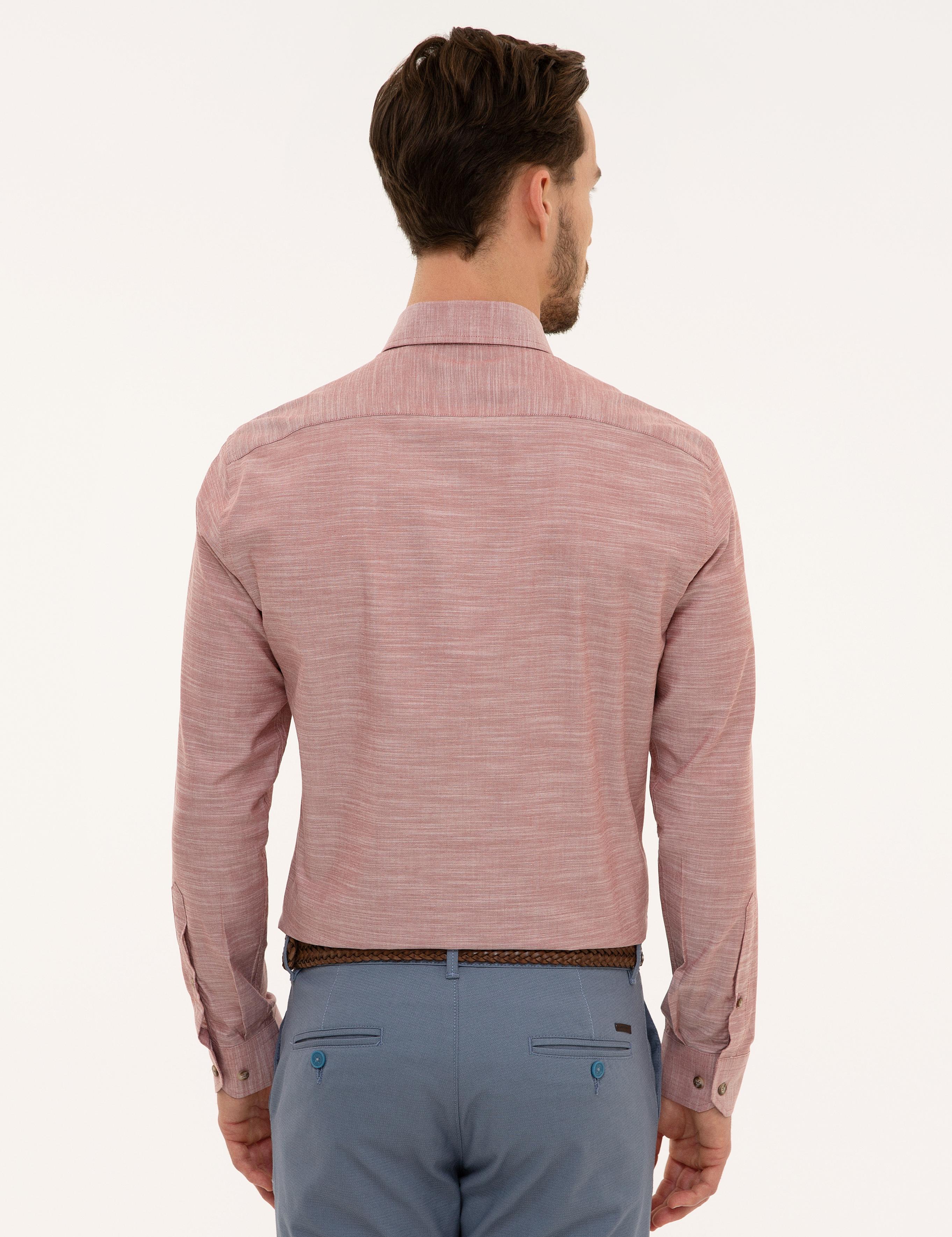 Kiremit Slim Fit Gömlek