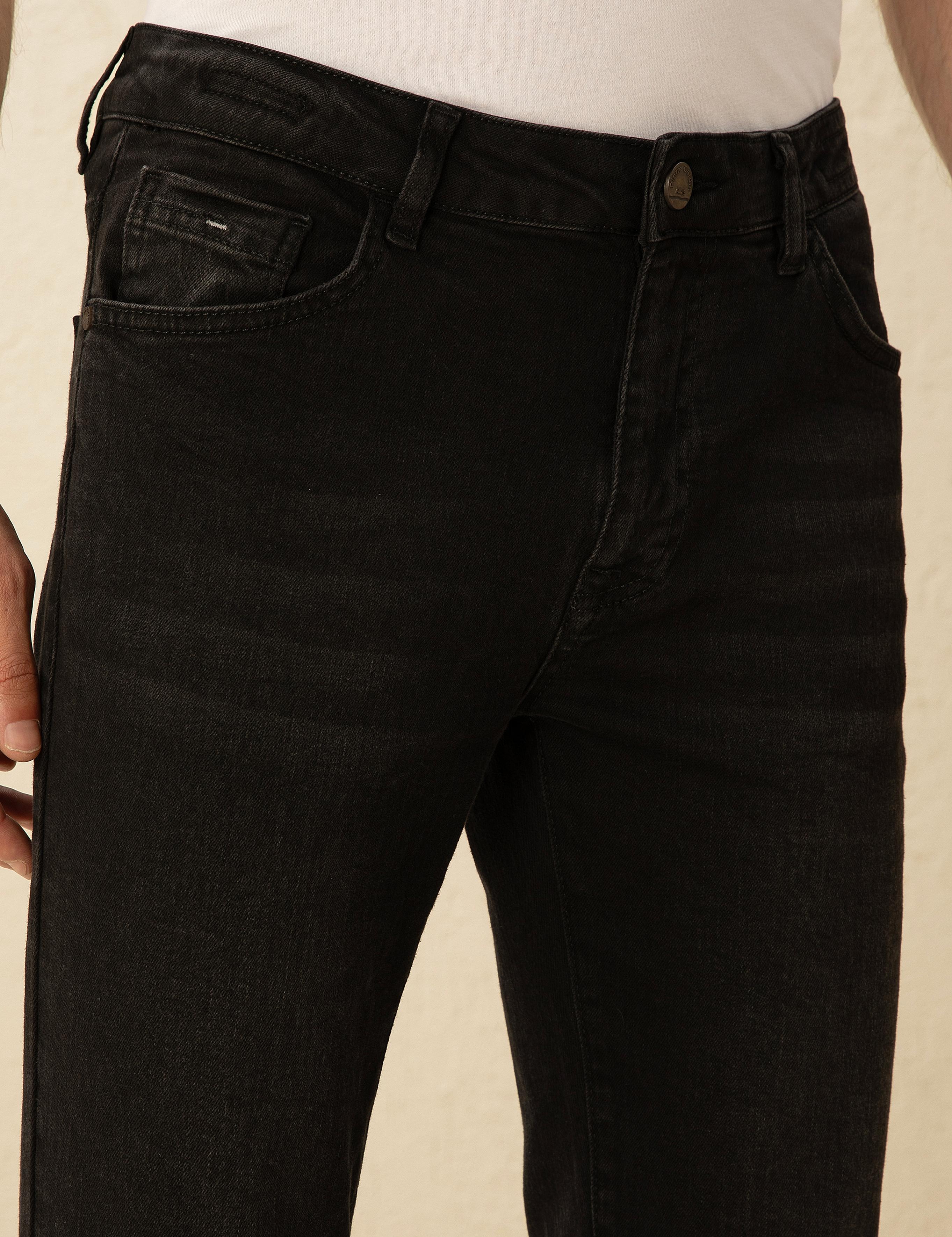 Siyah Slim Fit Jean Pantolon