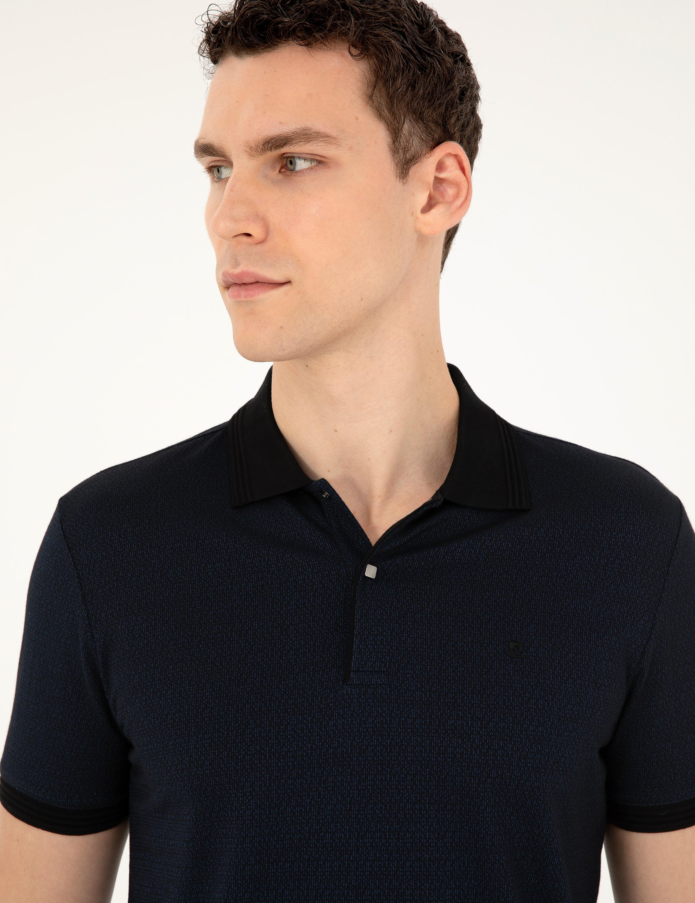 Lacivert Slim Fit Tişört