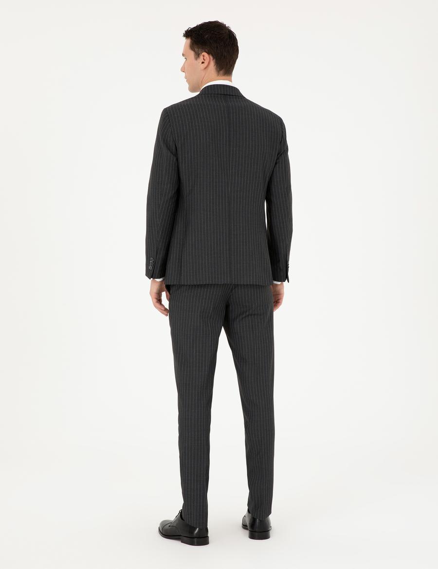 Füme Ex. Slim Fit Takım Elbise_4