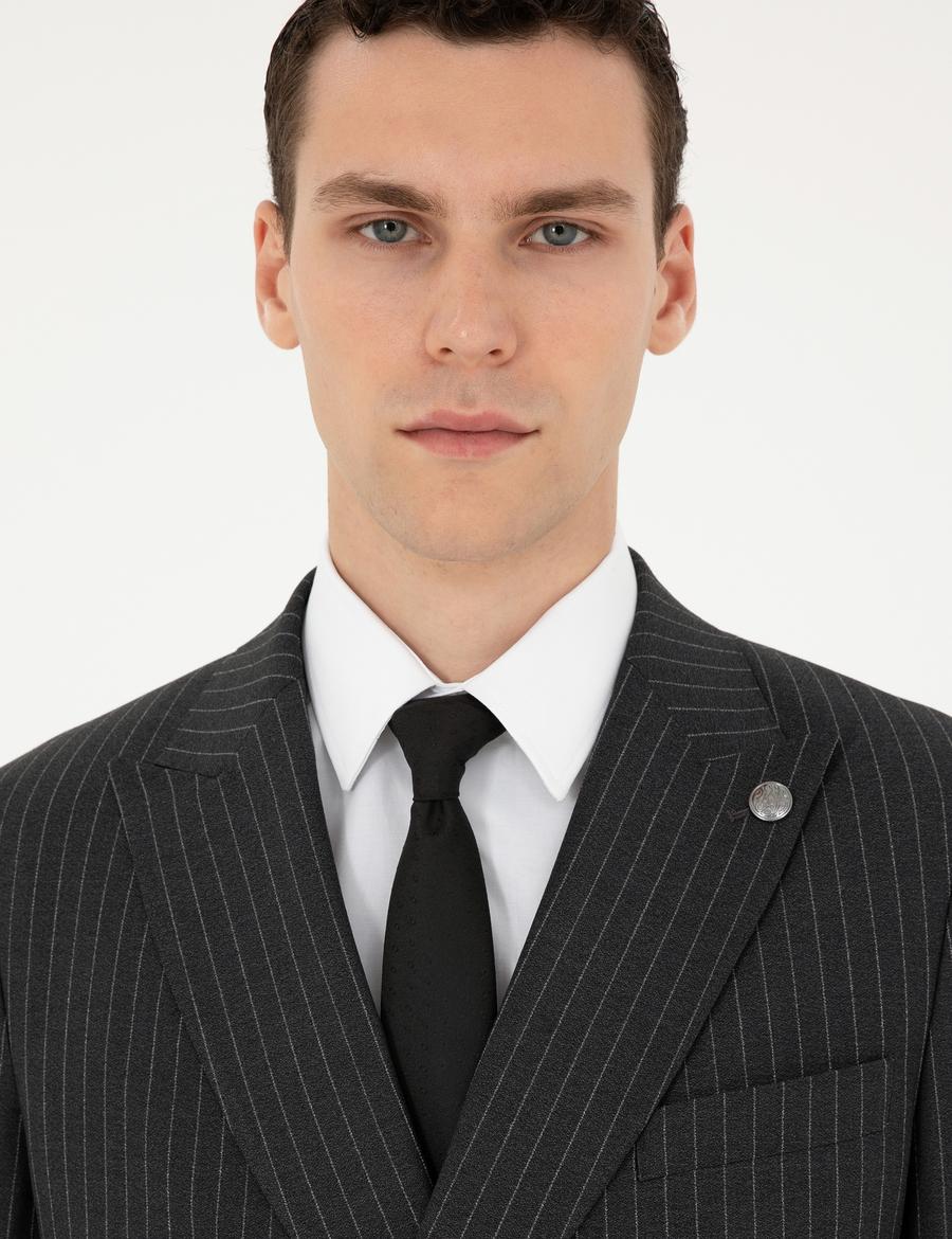 Füme Ex. Slim Fit Takım Elbise_1
