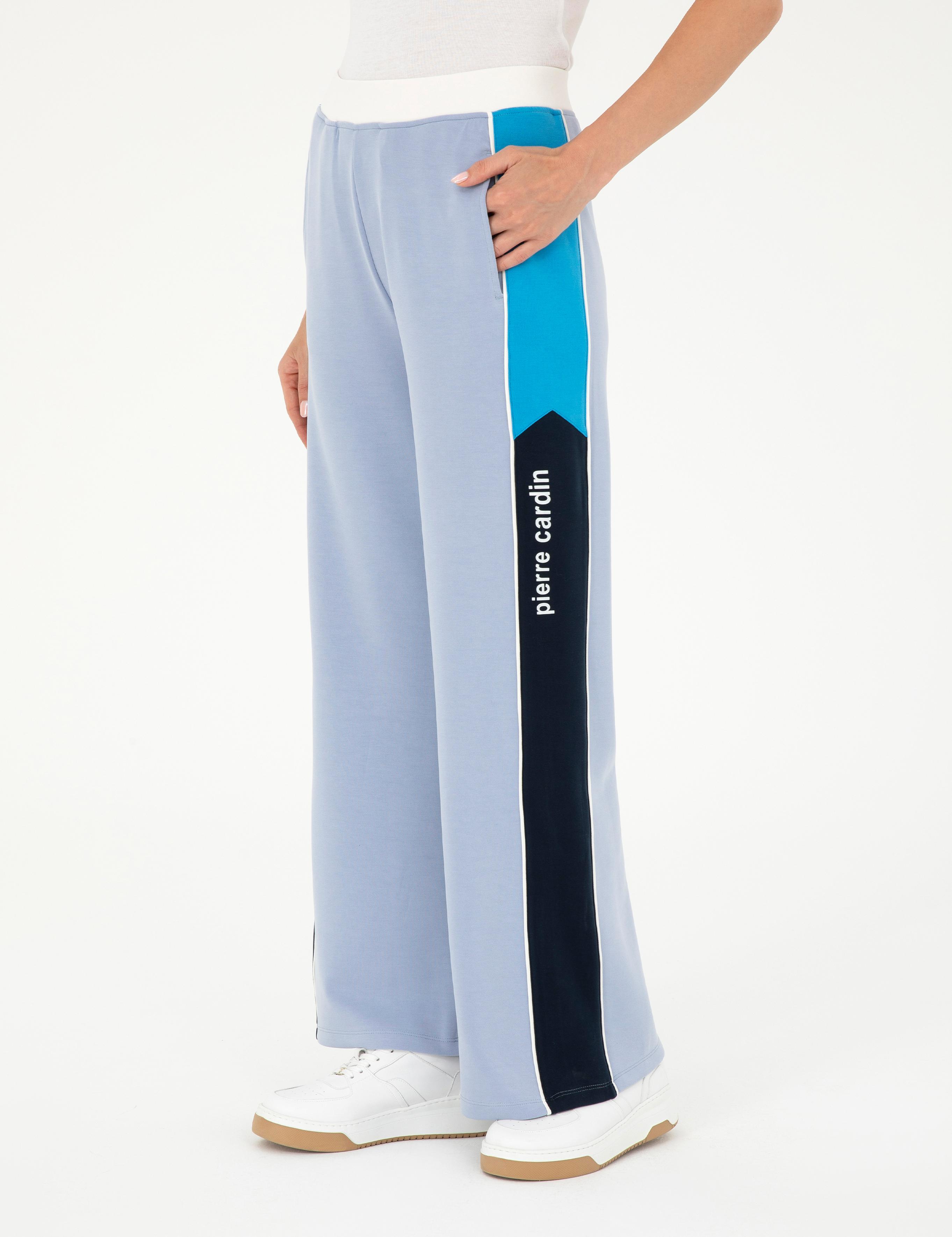 Mavi Flare Fit Eşofman Altı