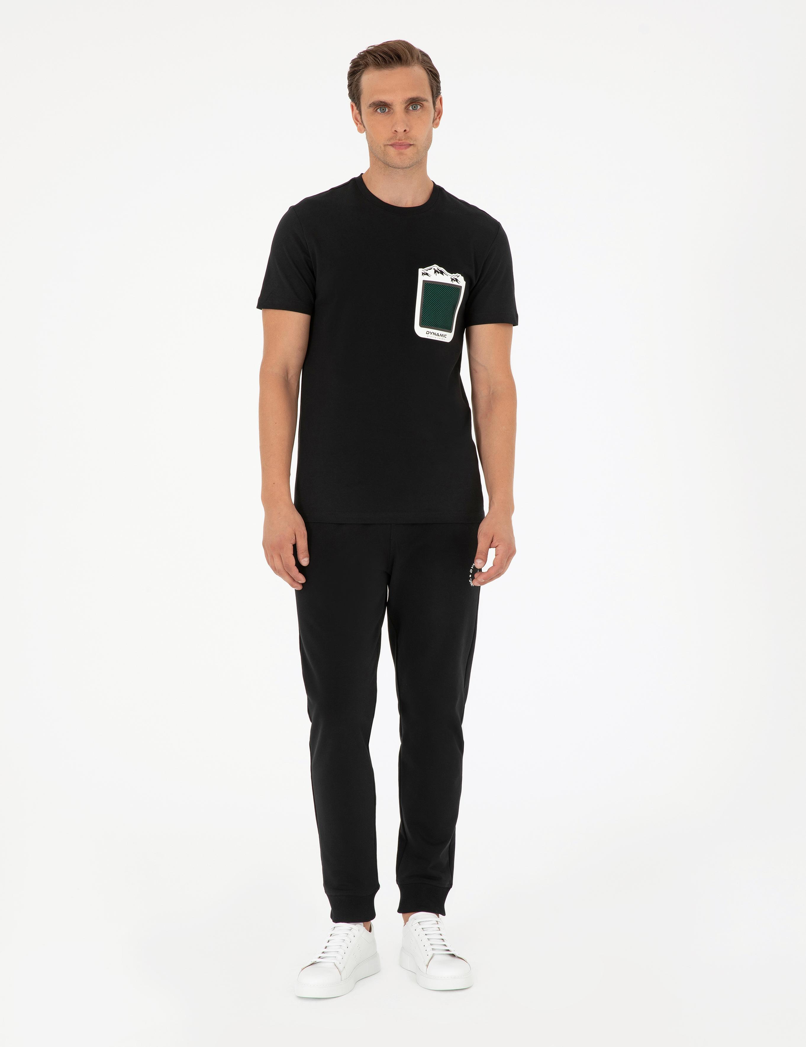Siyah Slim Fit Tişört