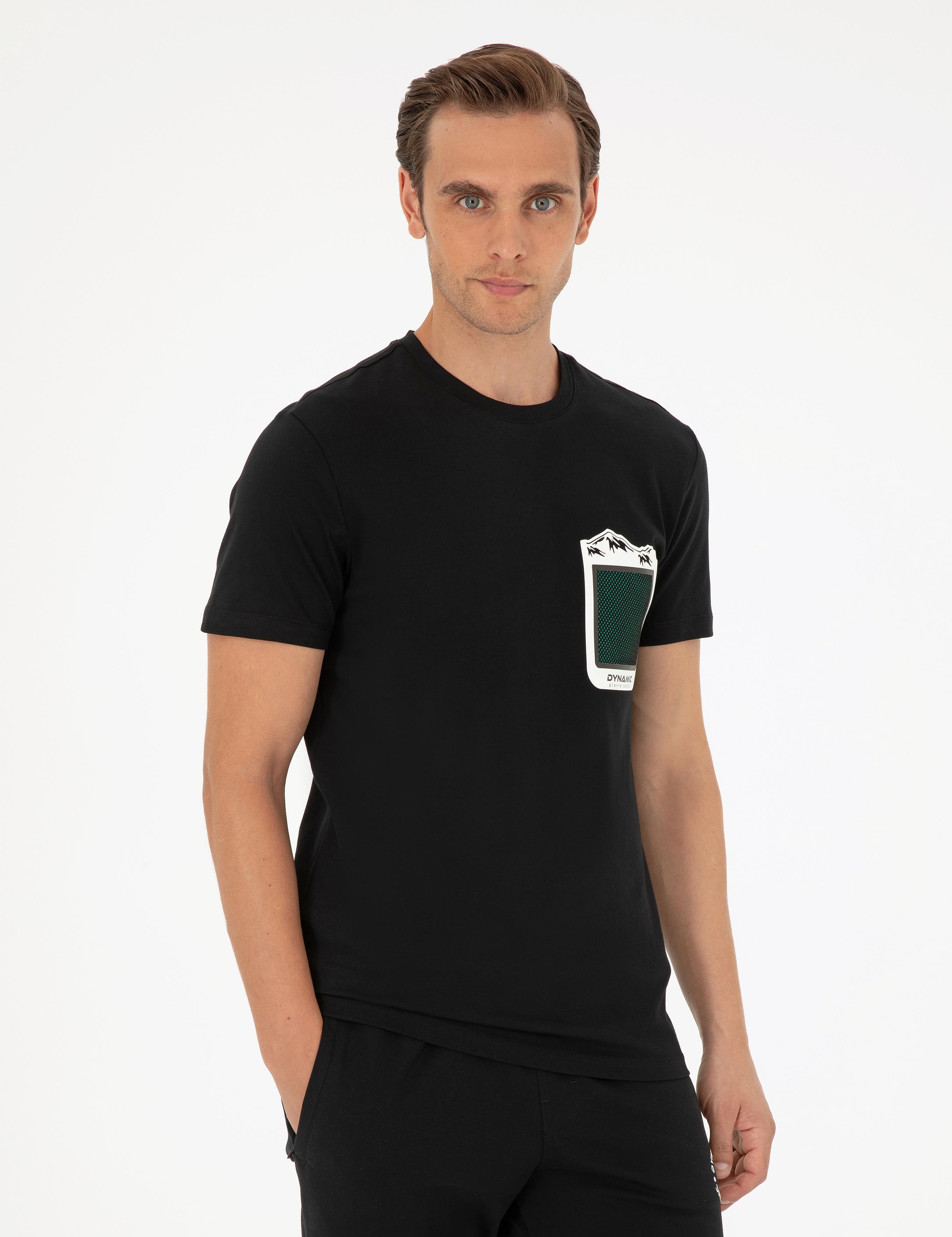 Siyah Slim Fit Tişört