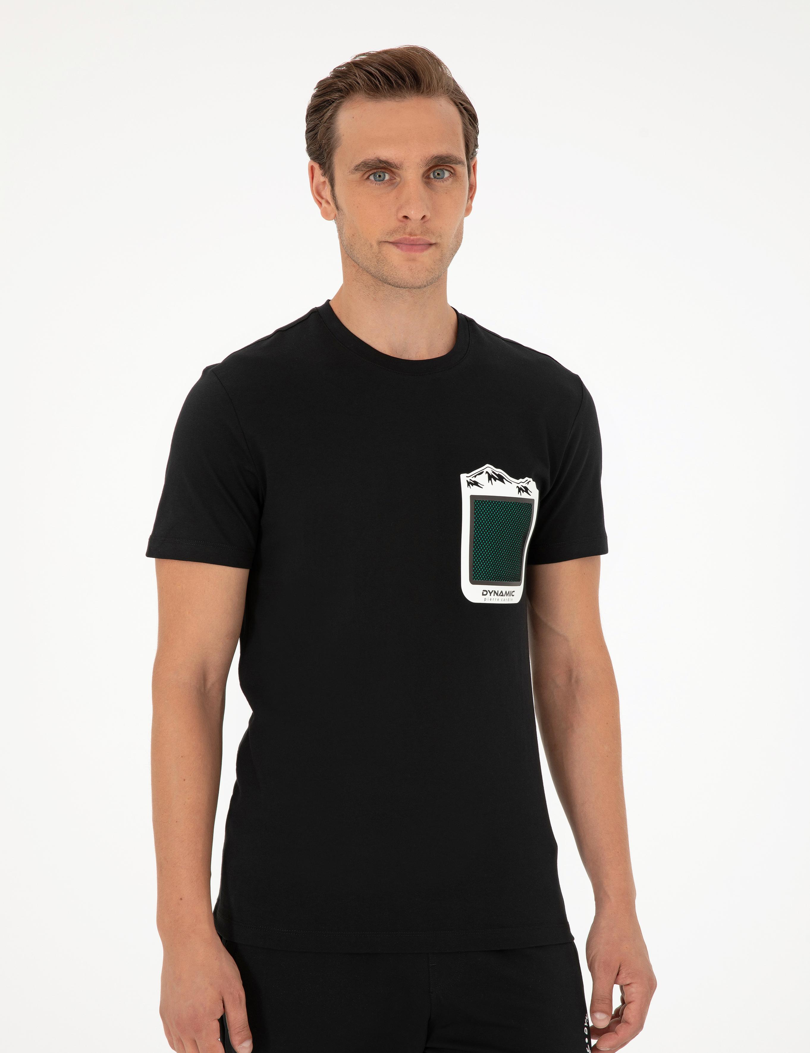 Siyah Slim Fit Tişört