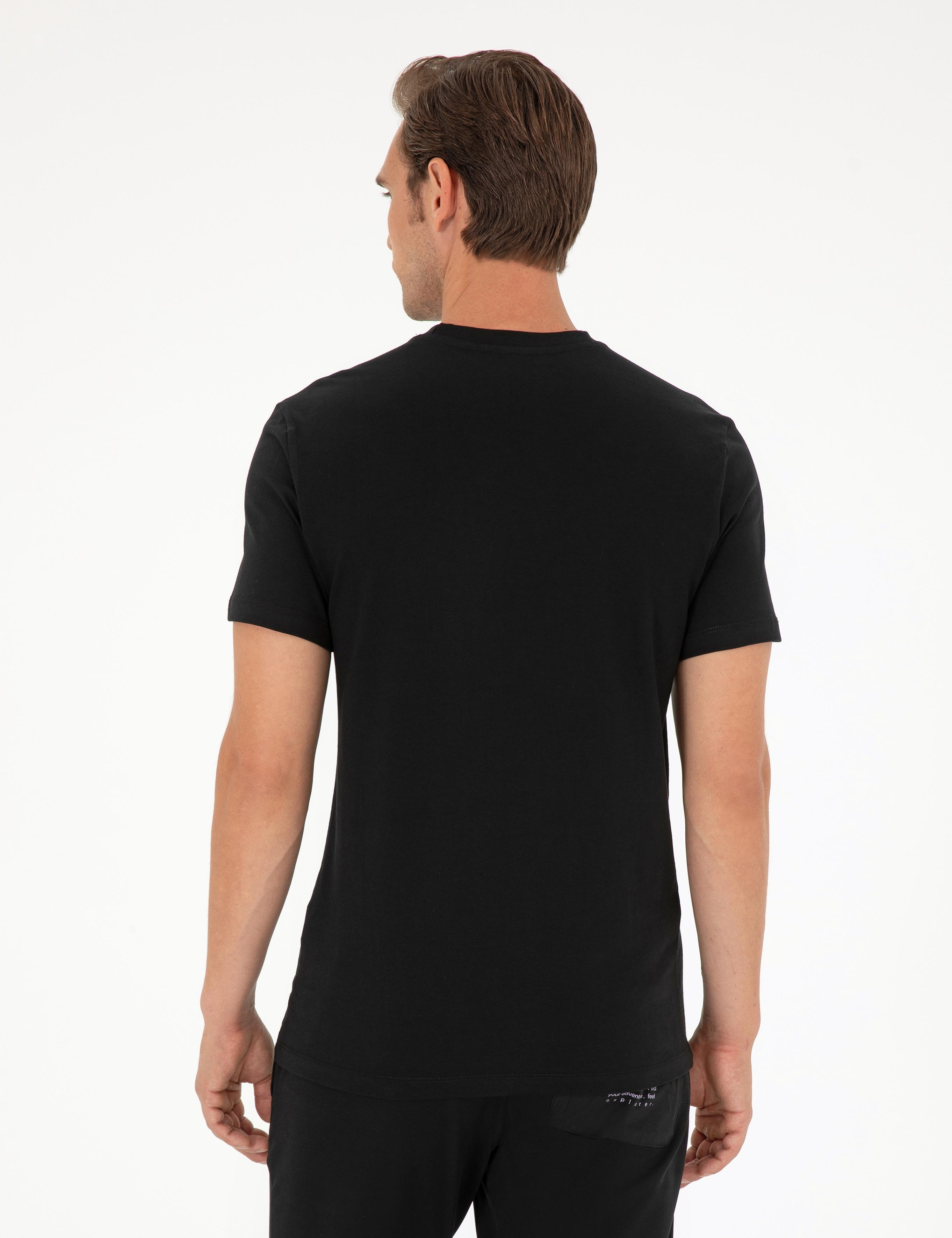 Siyah Slim Fit Tişört