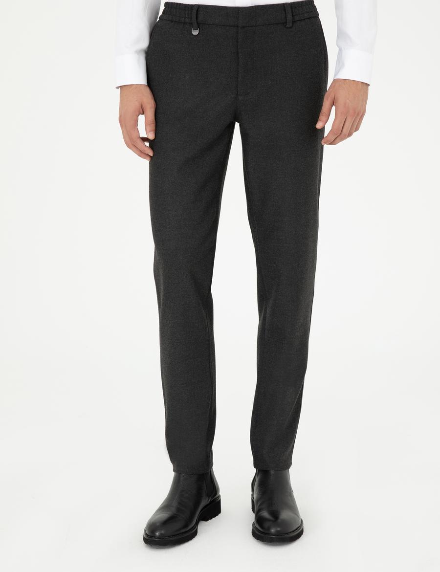 Antrasit Ex. Slim Fit Kumaş Pantolon_1