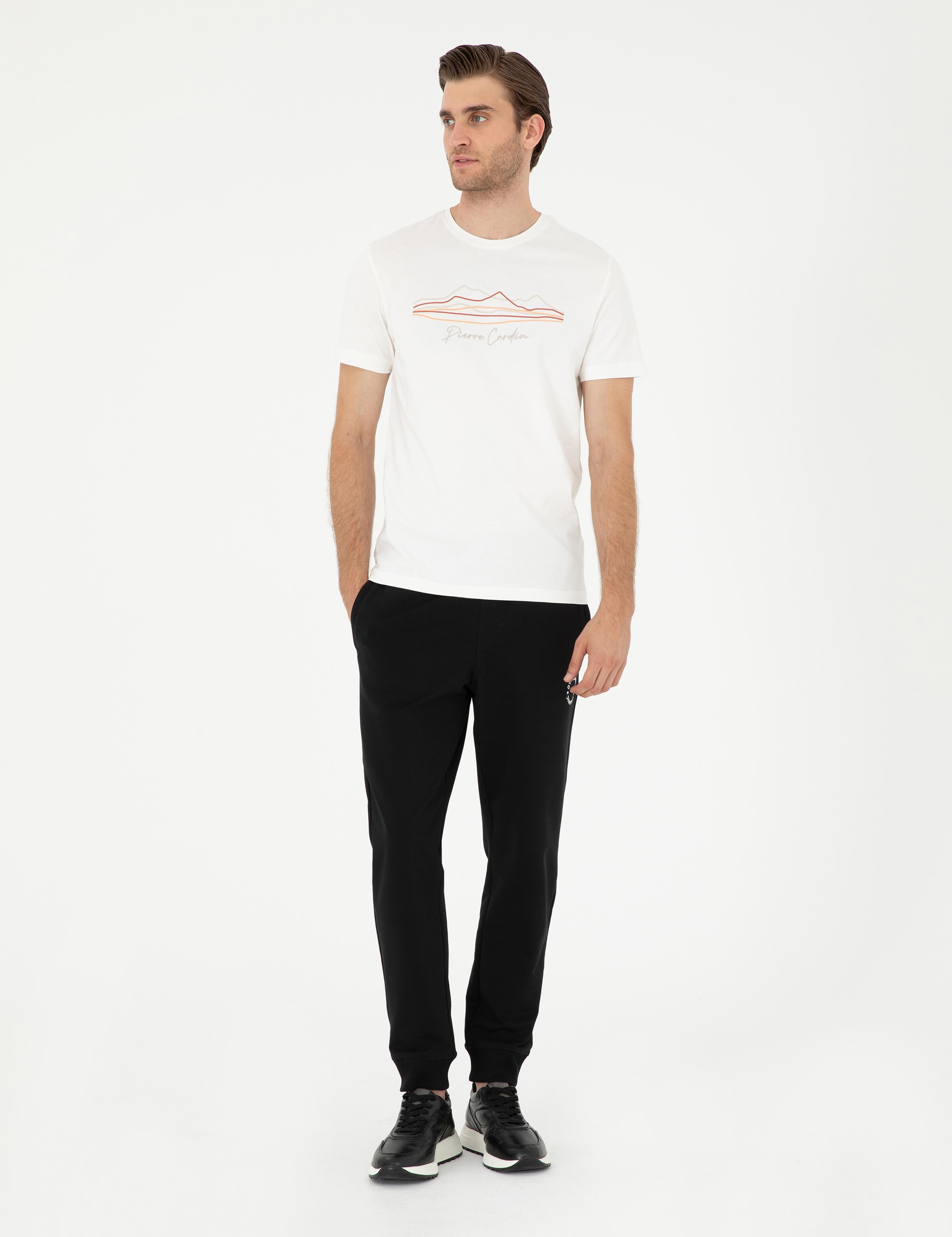 Beyaz Slim Fit Tişört