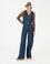 İndigo Loose Fit Jean Pantolon