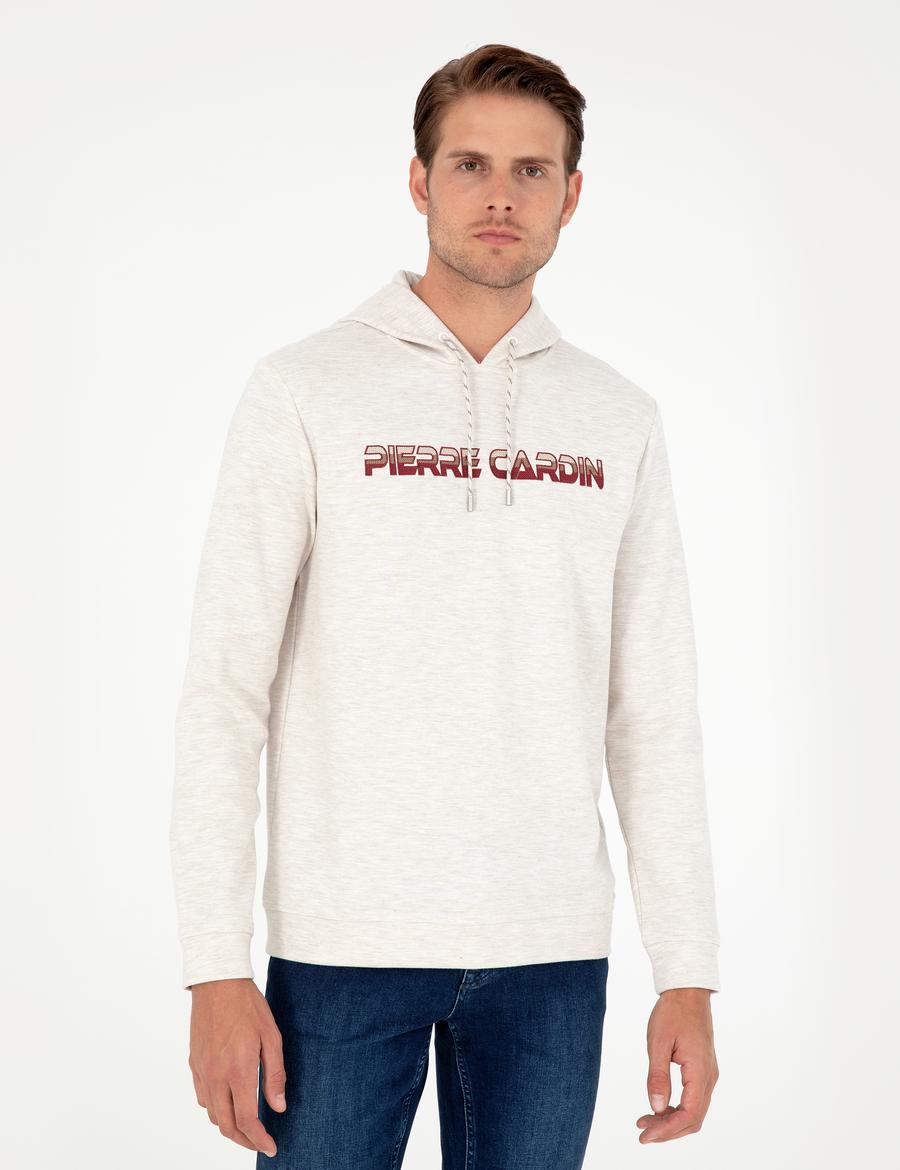 Bej Regular Fit Sweatshirt_2