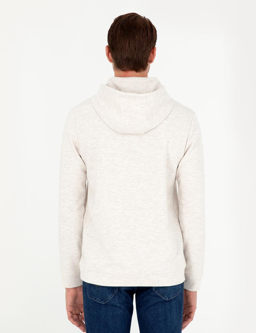 Bej Regular Fit Sweatshirt_4
