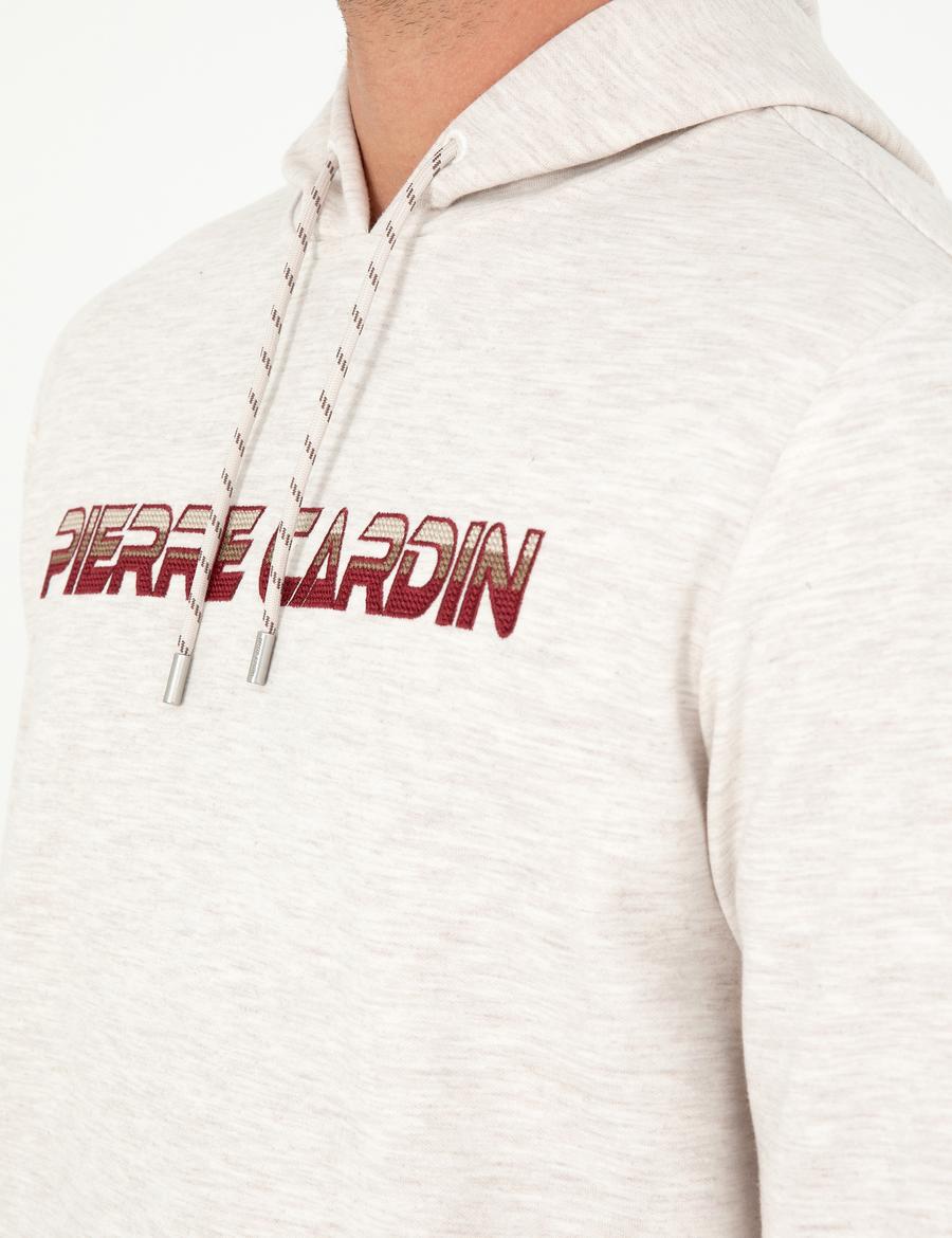 Bej Regular Fit Sweatshirt_6