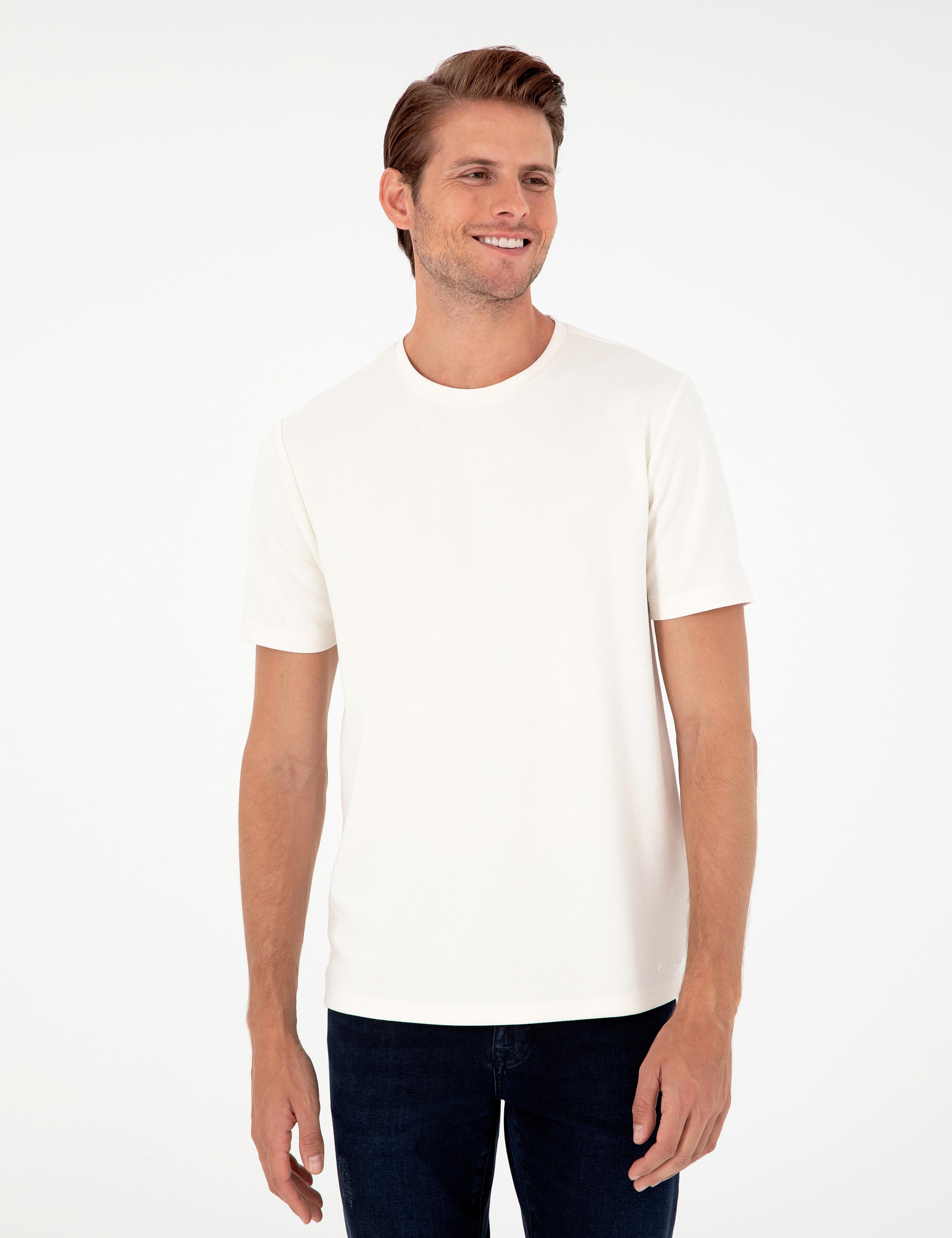 Ekru Regular Fit Tişört