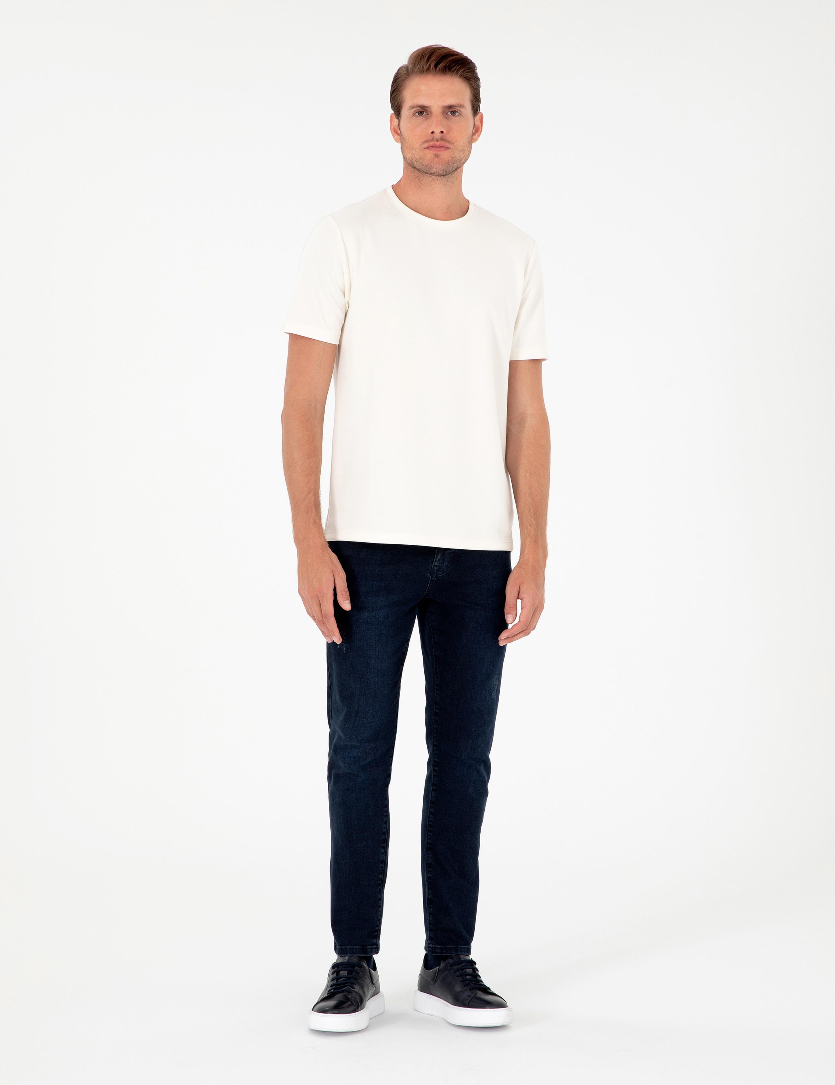 Ekru Regular Fit Tişört