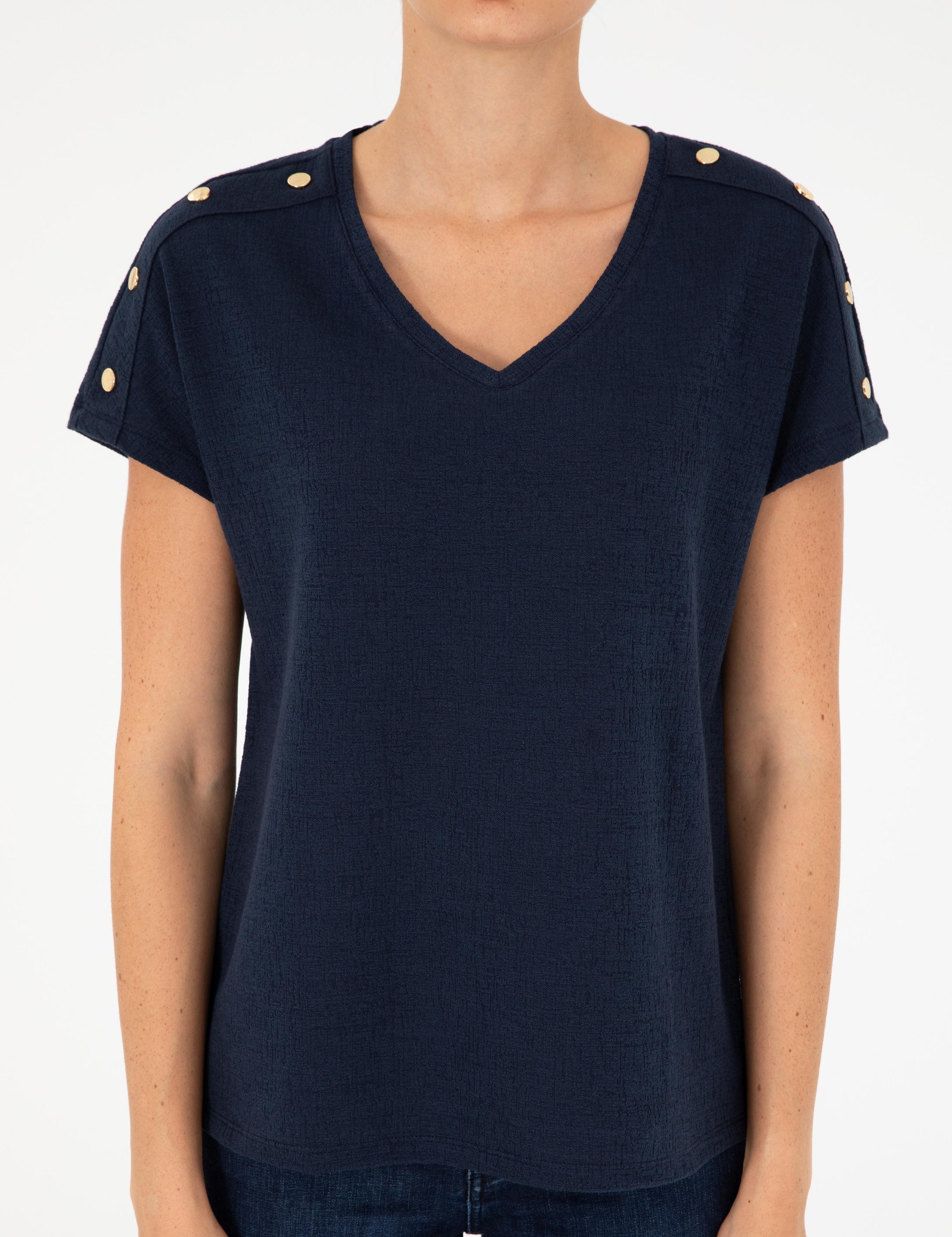 Lacivert Regular Fit Tişört