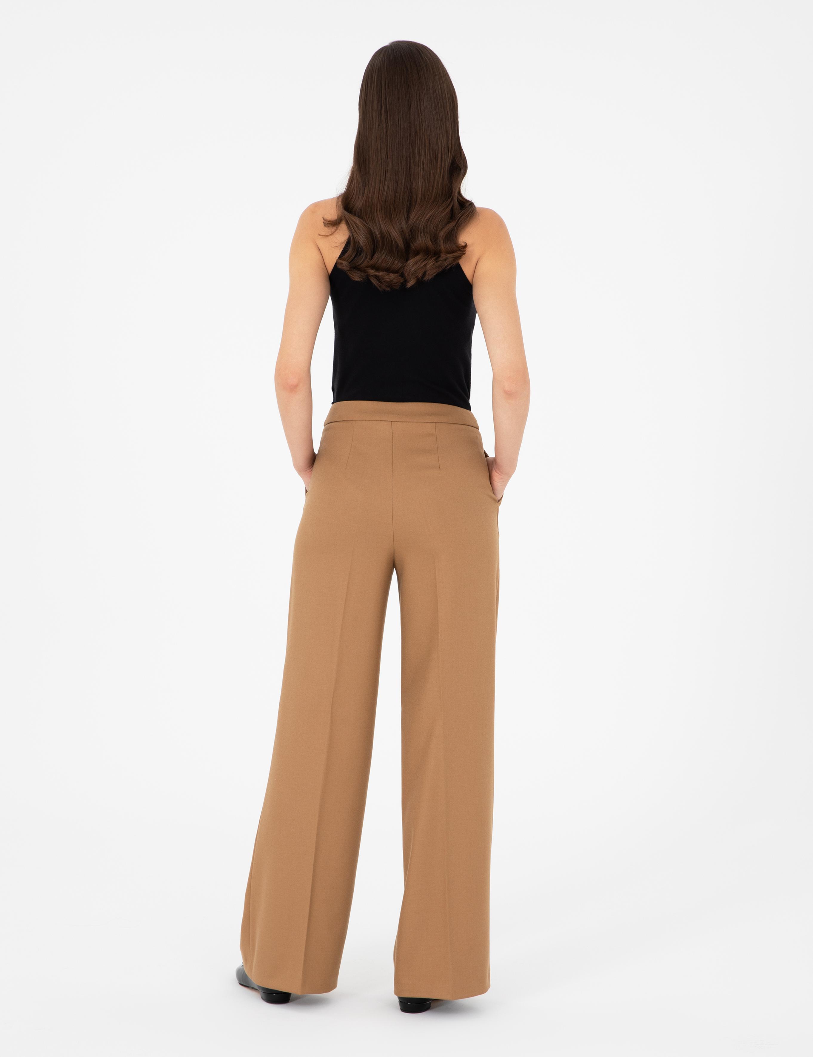 Camel Kumaş Pantolon