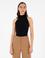 Siyah Slim Fit Triko Bluz