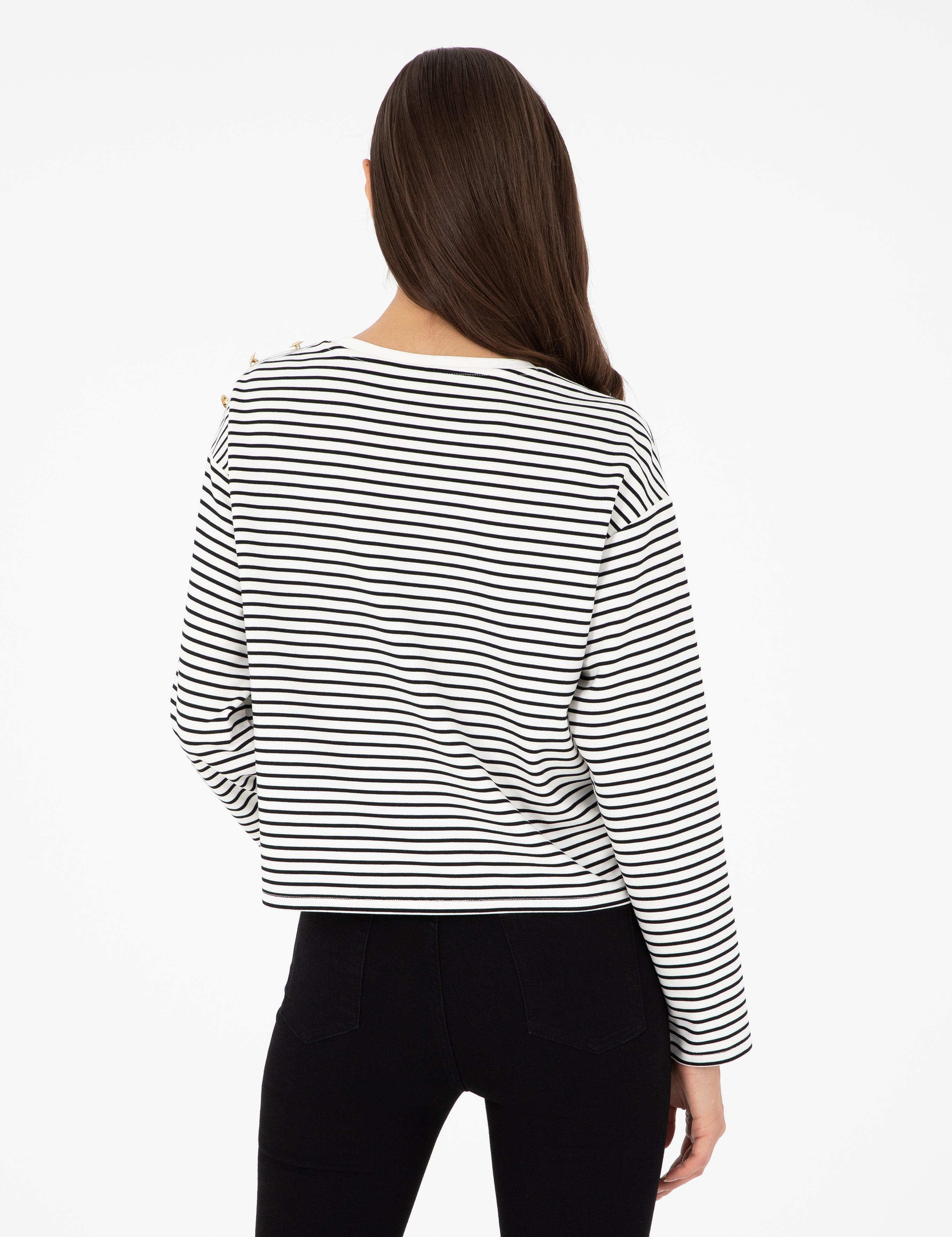Ekru Regular Fit Sweatshirt