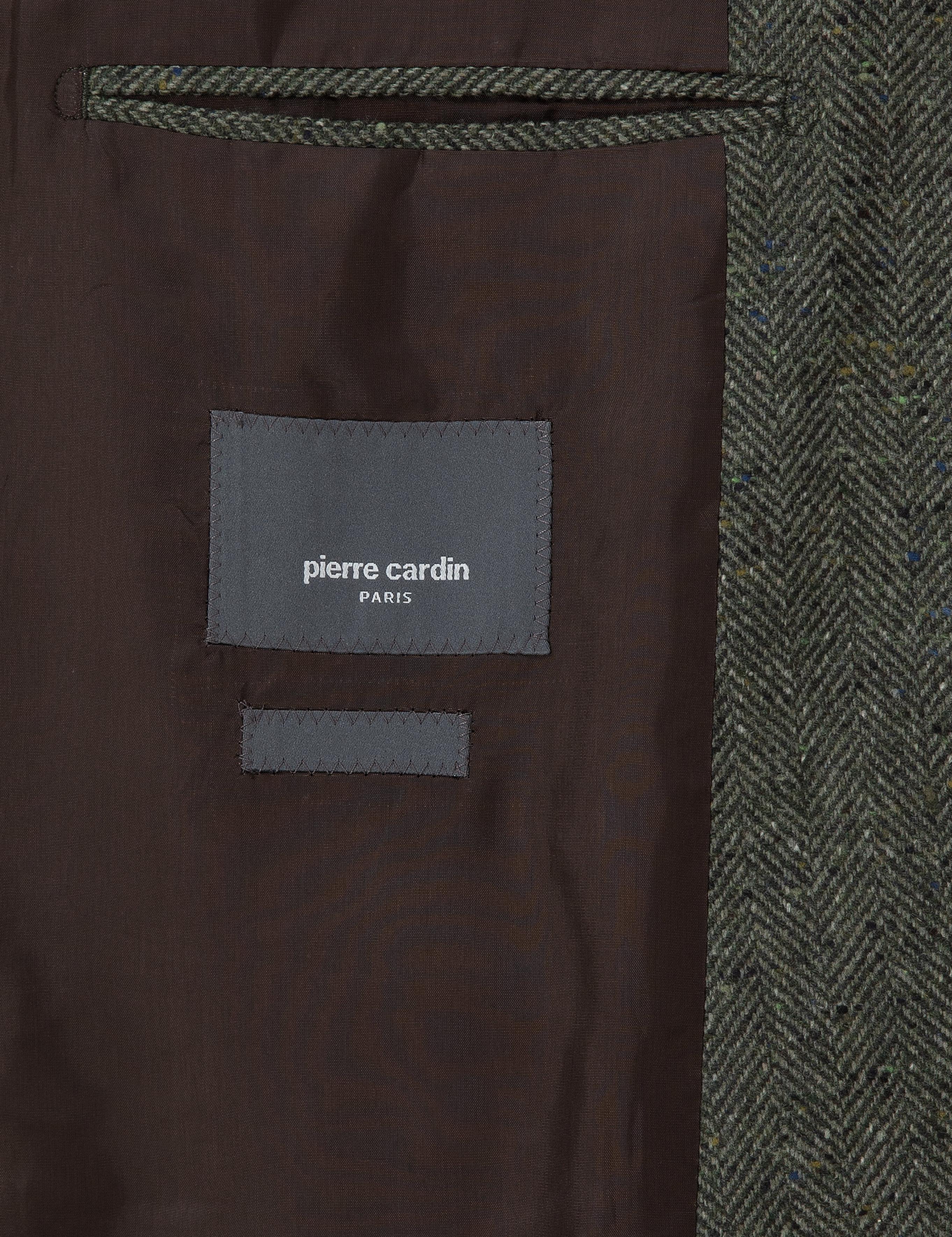 Haki Slim Fit Ceket